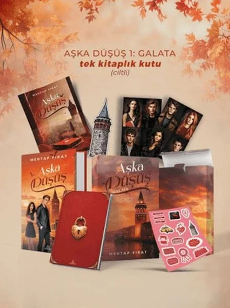 Aşka Düşüş 1: Galata - Tek Kitaplık Kutu (Ciltli) Fiyatı, Yorumları ve Özellikleri