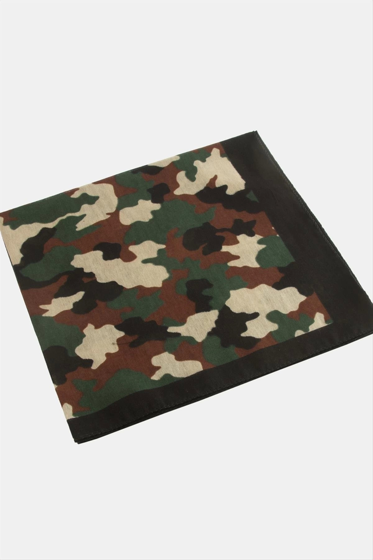 Rby Asker Desenli Bandana 50*50