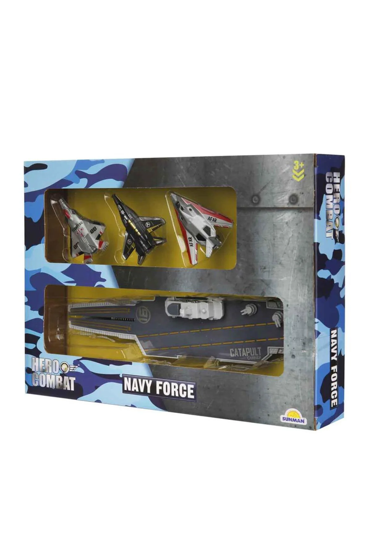 ASKER OYUN SET JET/UÇAK GEMİSİ 4PRÇ