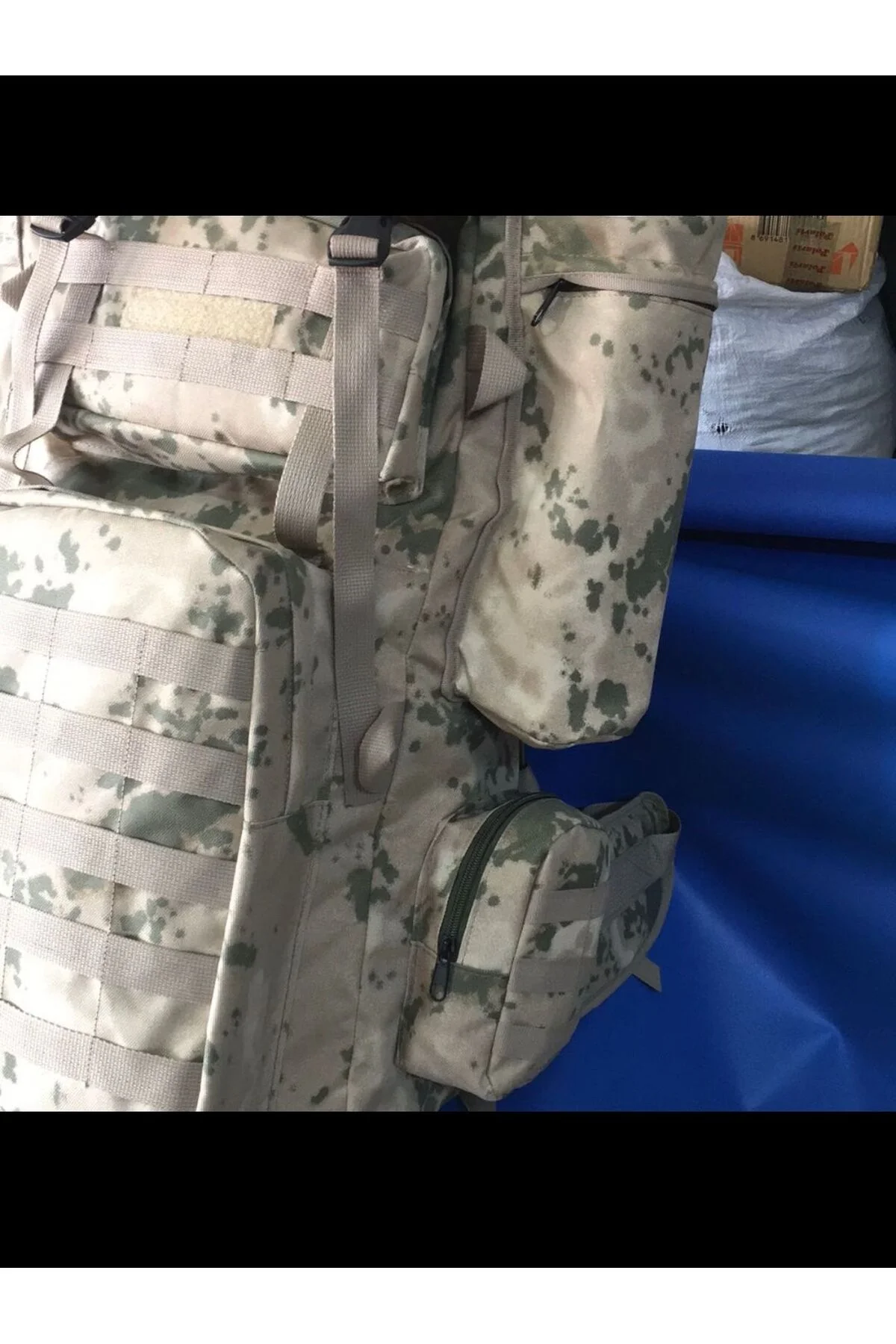 Askeri kamuflaj çok fonksiyonlu 110 lt sırt çantası - Görsel 3