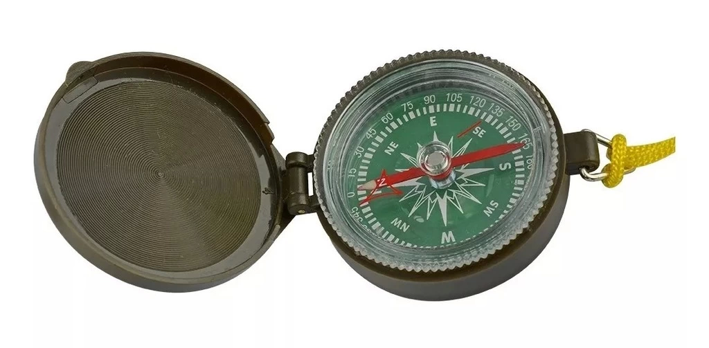 Just Cheap Store Askeri Plastik Kasalı Pusula Dc459