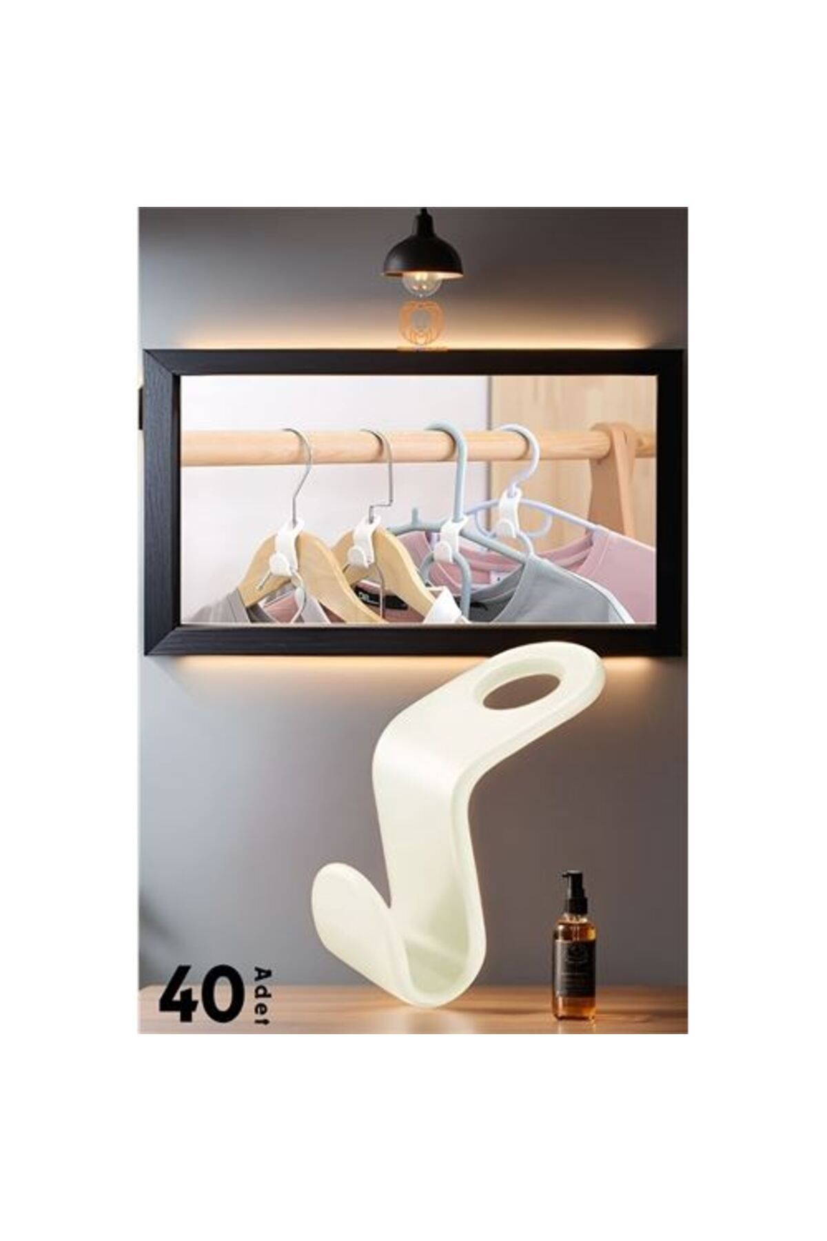 Modacar Aski Çoklayici Kanca 40 Adet