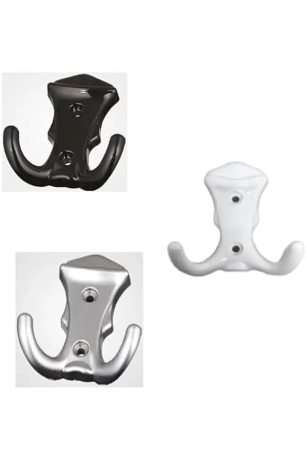 Askı, Kobra Siyah 5 Adet, Vidaları ile Birlikte Gönderilir 118522