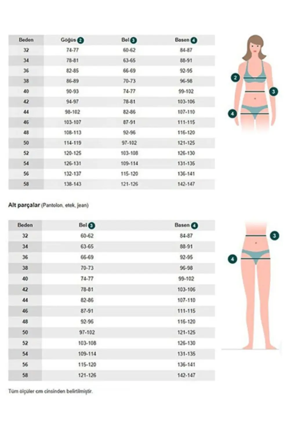 Askılı Bustiyer Bikini Takım 217283 Desenli