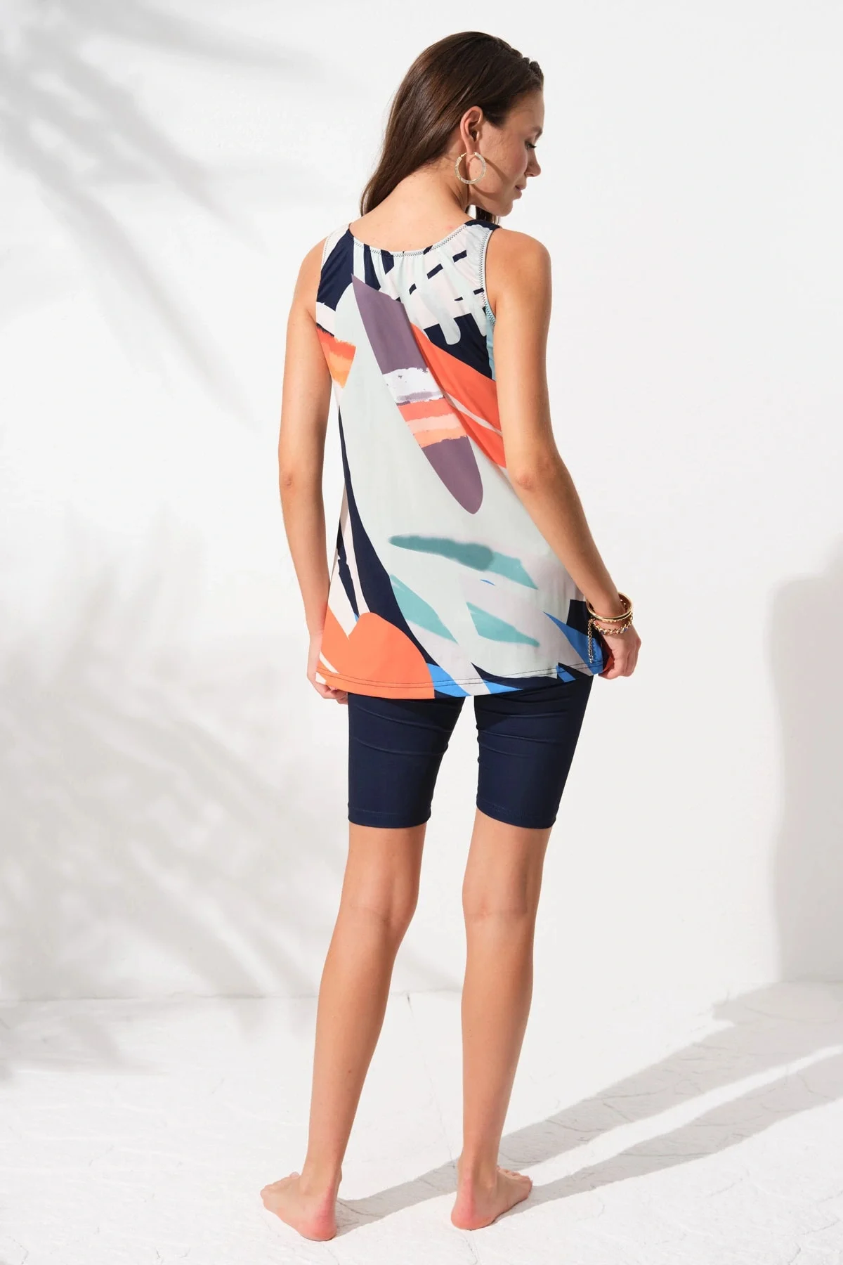 Askılı Tesettür Tankini 231932