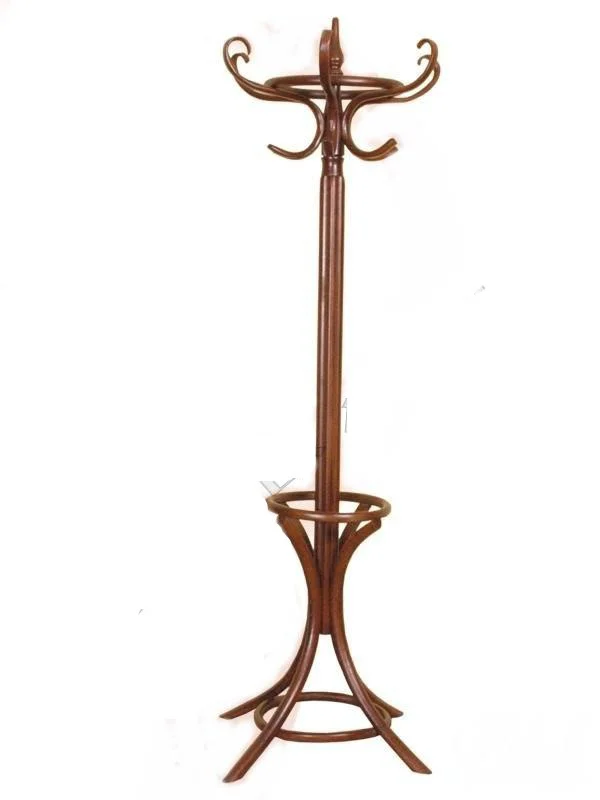 Askılık 18138 Bambu Model Parlak Ceviz Boya Demonte İtinalı Paket
