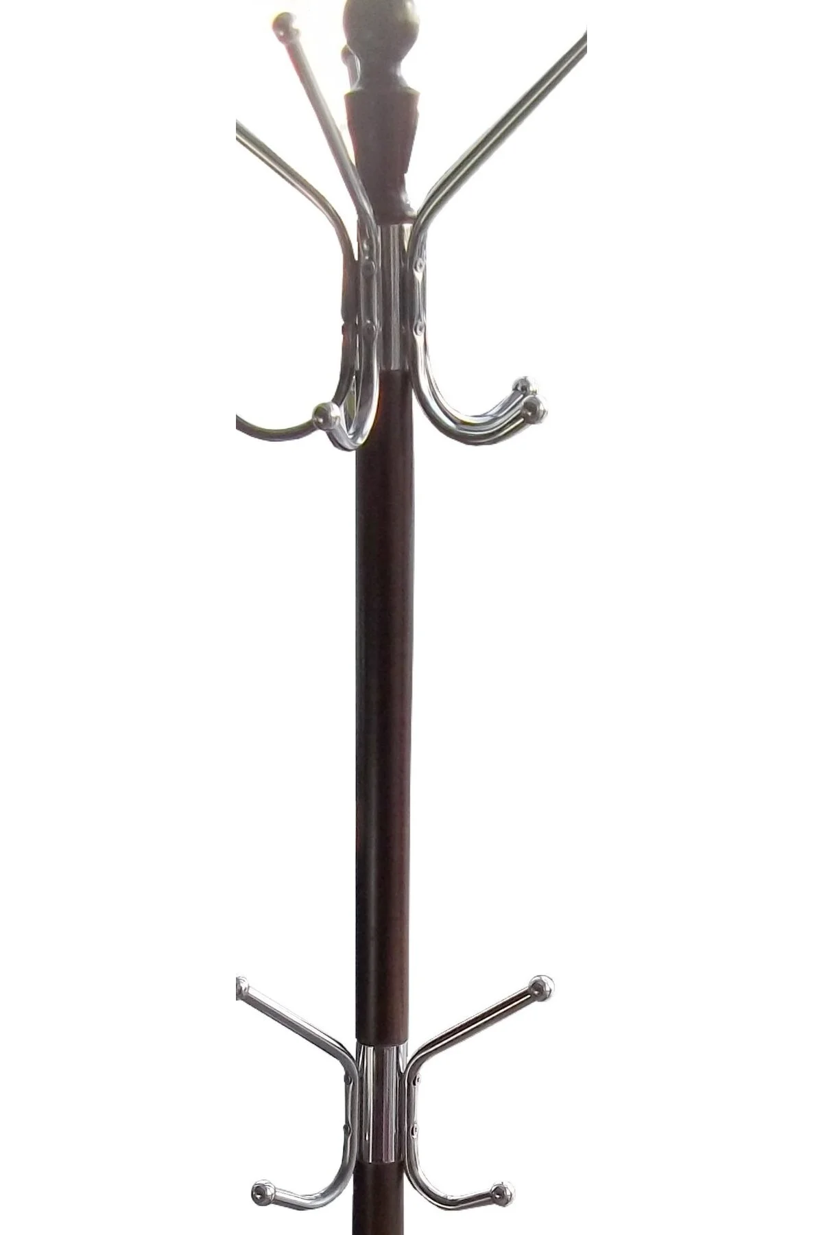 Askılık Ahşap 12373 Metal Model Parlak Ceviz Lake Boya DEMONTE Sağlam Şık El Yapı Askılık Ahşap 12373 Metal Model Parlak Ceviz Lake Boya DEMONTE Sağlam Şık El Yapı - Görsel 3