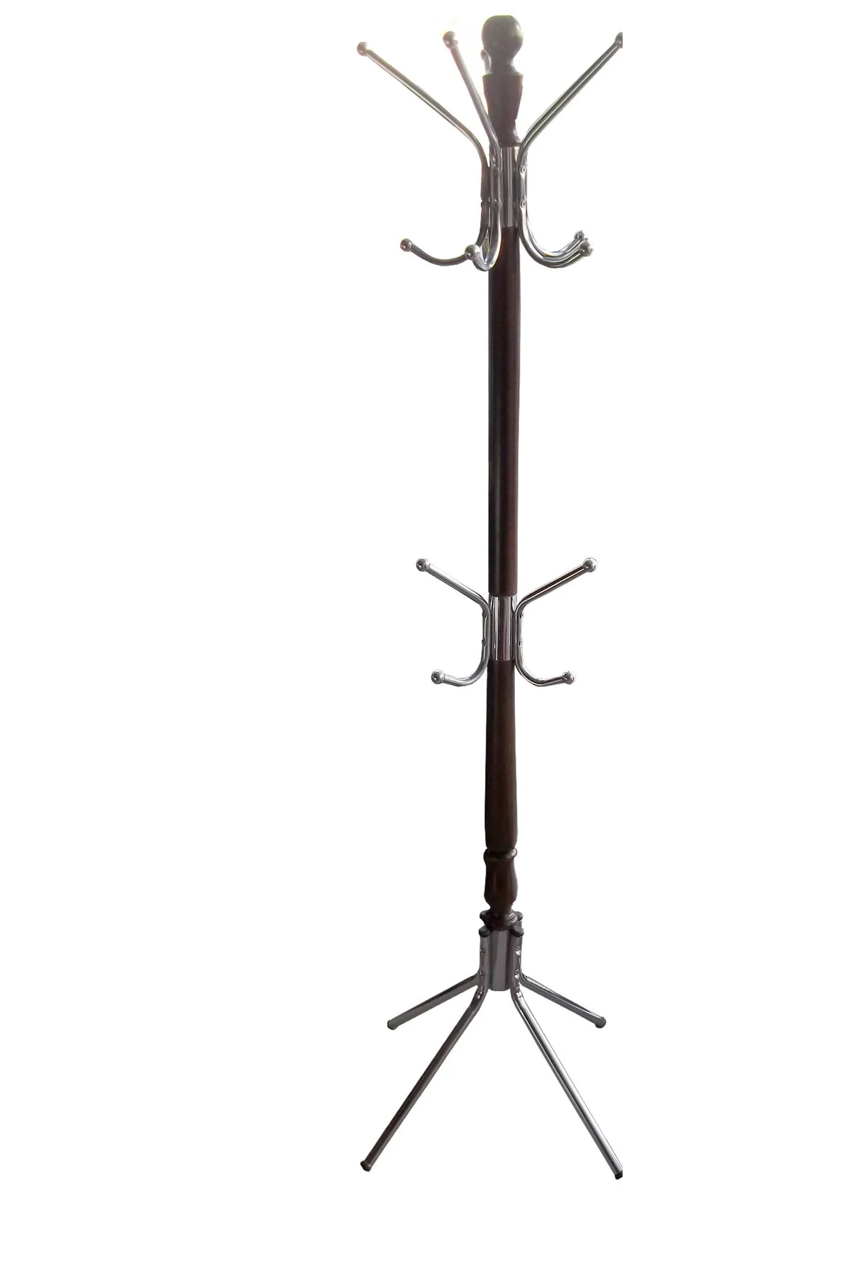 Askılık Ahşap 12373 Metal Model Parlak Ceviz Lake Boya DEMONTE Sağlam Şık El Yapı Askılık Ahşap 12373 Metal Model Parlak Ceviz Lake Boya DEMONTE Sağlam Şık El Yapı - Görsel 2