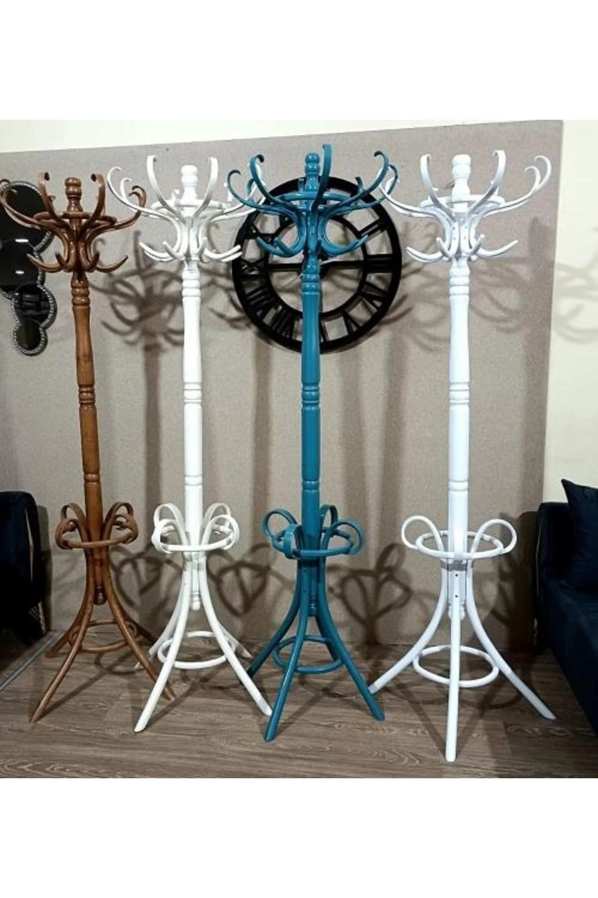 Askılık Ahşap bambu 90393 Model 4Renk 4 Adet DEMONTE Sağlam Şık Demont El Yapımı Askılık Ahşap bambu 90393 Model 4Renk 4 Adet DEMONTE Sağlam Şık Demont El Yapımı - Görsel 8