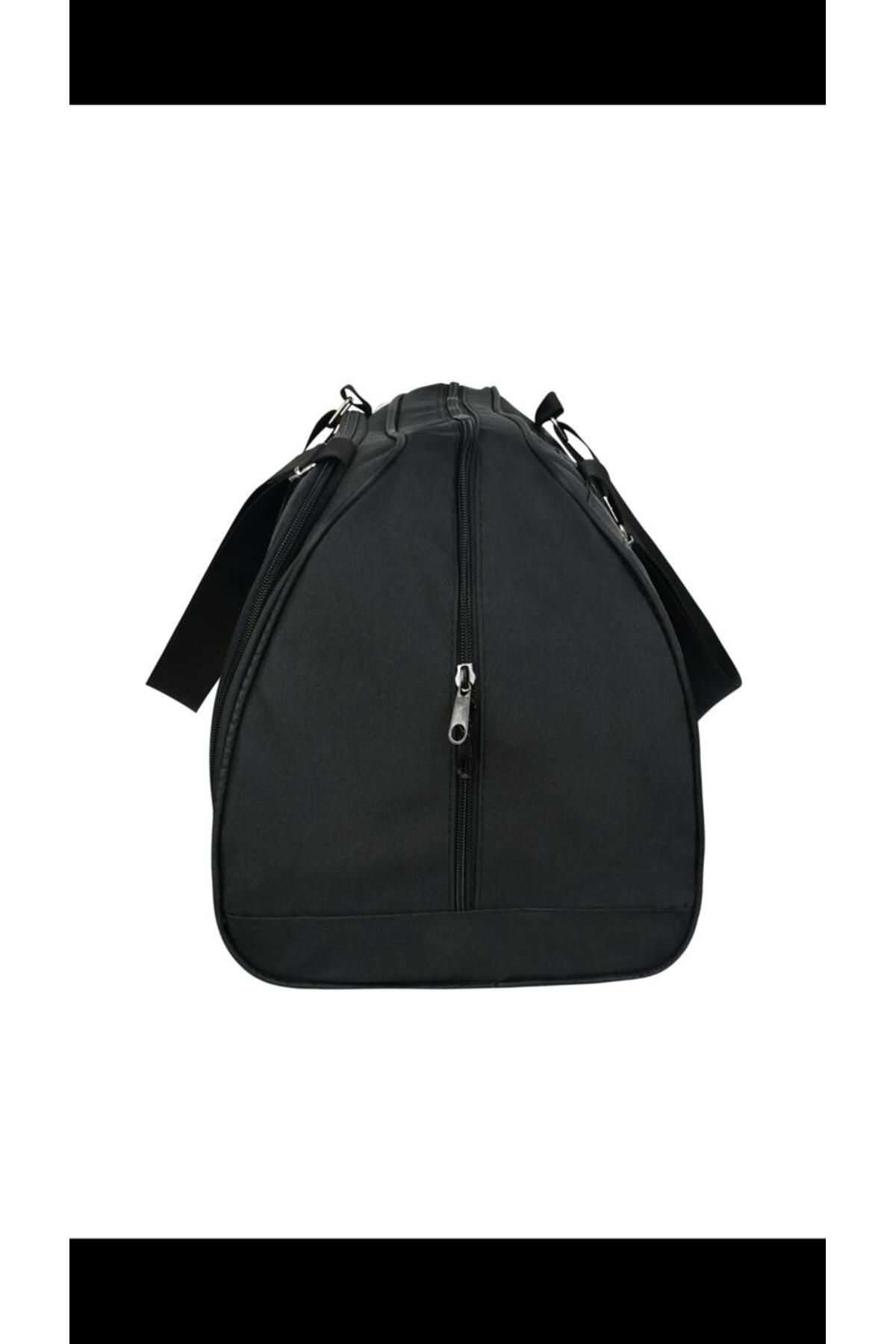 Zs Demir Askilikli Spor El Valizi Orta Boy Su Geçirmez El Çantasi Siyah