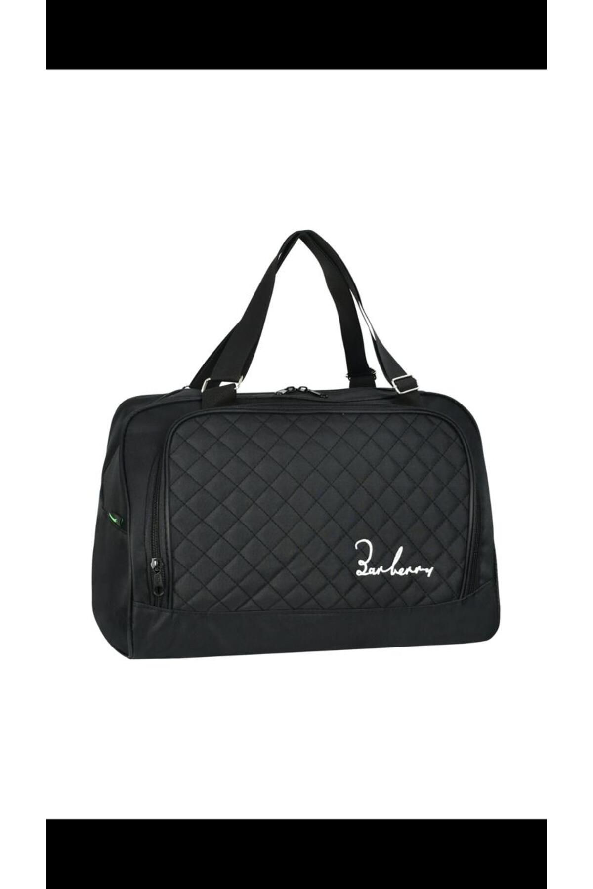 Zs Demir Askilikli Spor El Valizi Orta Boy Su Geçirmez El Çantasi Siyah