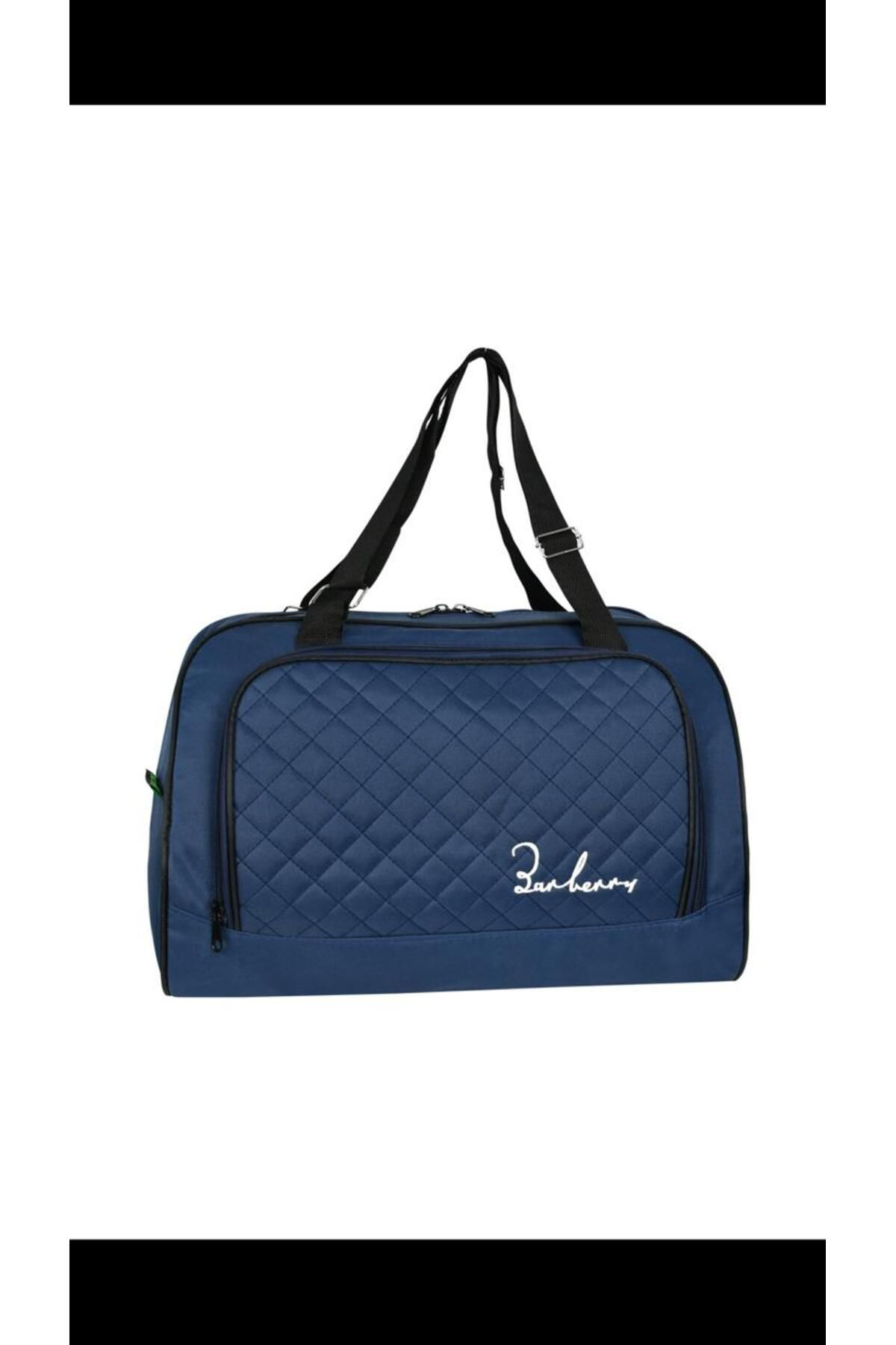 Zs Demir Askilikli Spor El Valizi Büyük Boy Su Geçirmez El Çantasi Mavi