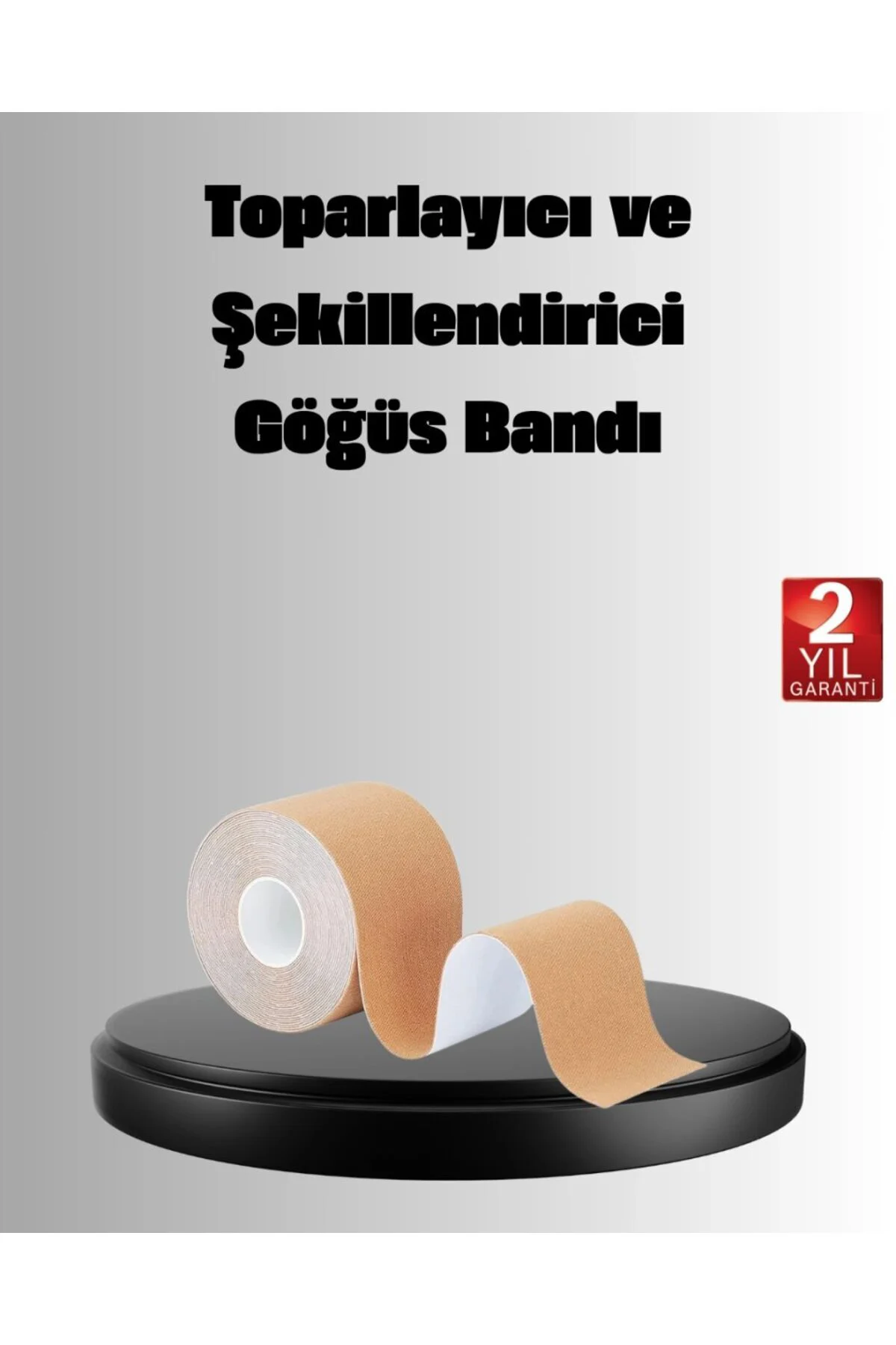 Askısız Görünmez Göğüs Bandı – Dekolteli Kıyafetler İçin Destekle