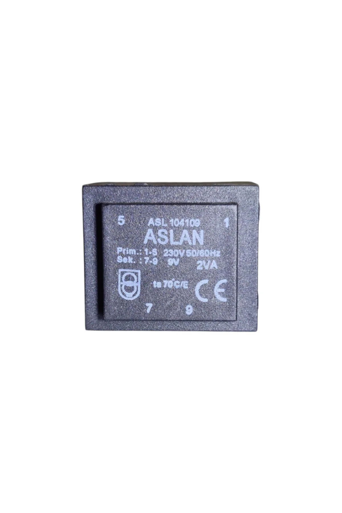 ASL104109 230V 9V 2VA Kapalı Trafo ASL104109 230V 9V 2VA Kapalı Trafo