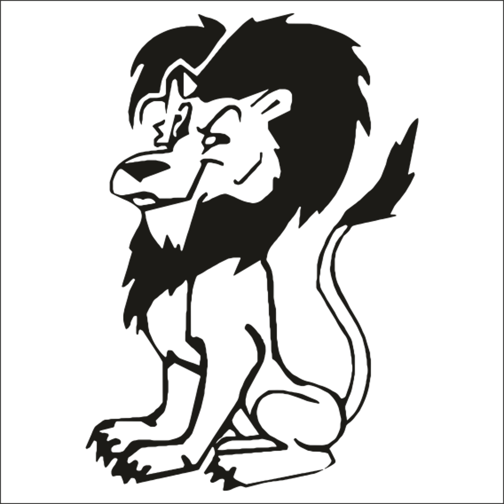 ASLAN ALASKA FOLYO STİCKER
