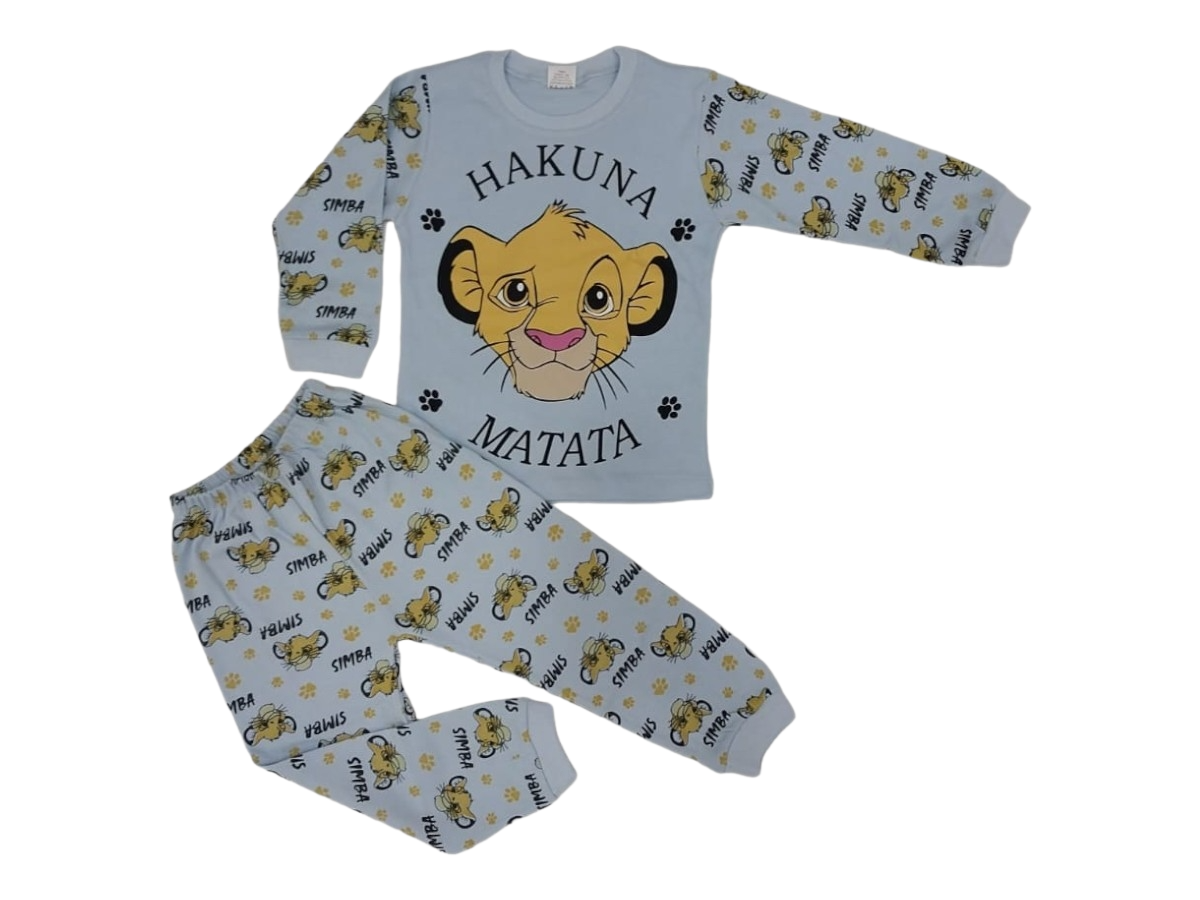 ASLAN DESEN PİJAMA TAKIM 1/3 YAŞ