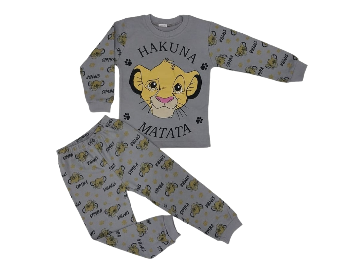 ASLAN DESEN PİJAMA TAKIM 1/3 YAŞ