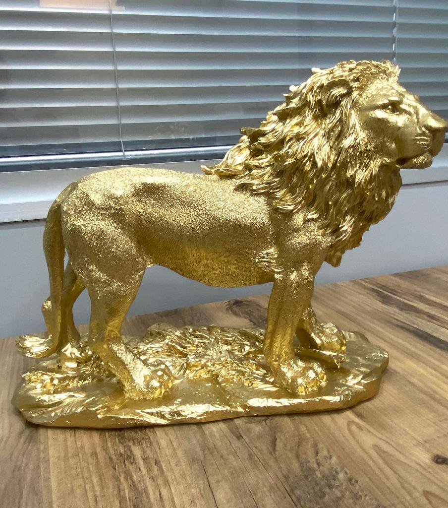 Aslan Figürü Biblo Gold Renkli Fiyatı, Yorumları ve Özellikleri