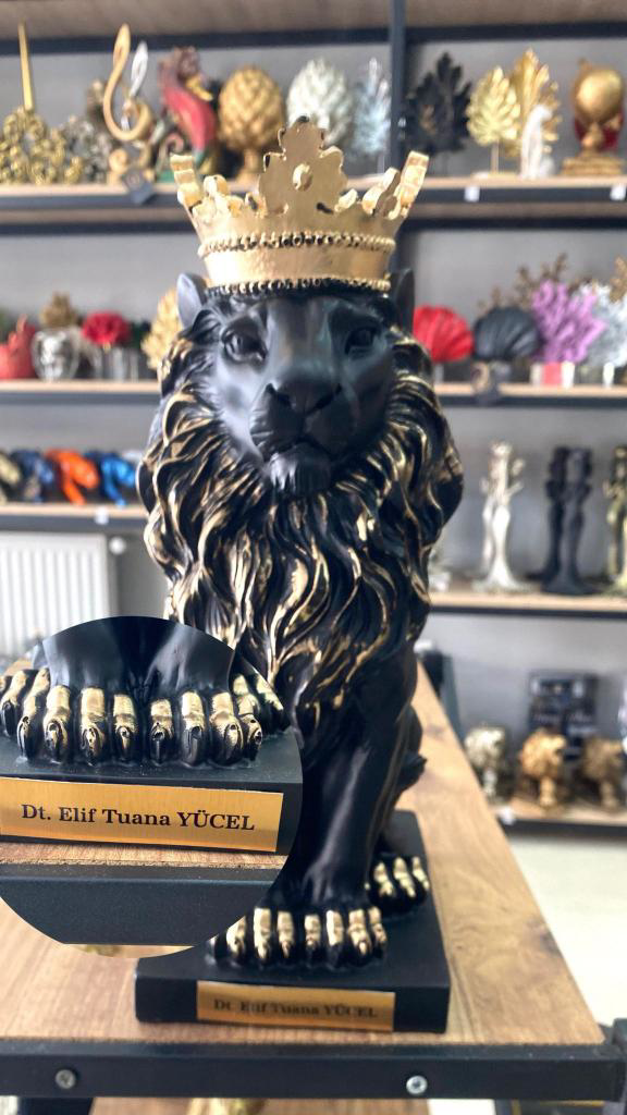 Aslan Kral Biblo Kişye Özel, İsim Veya Marka Yazılır