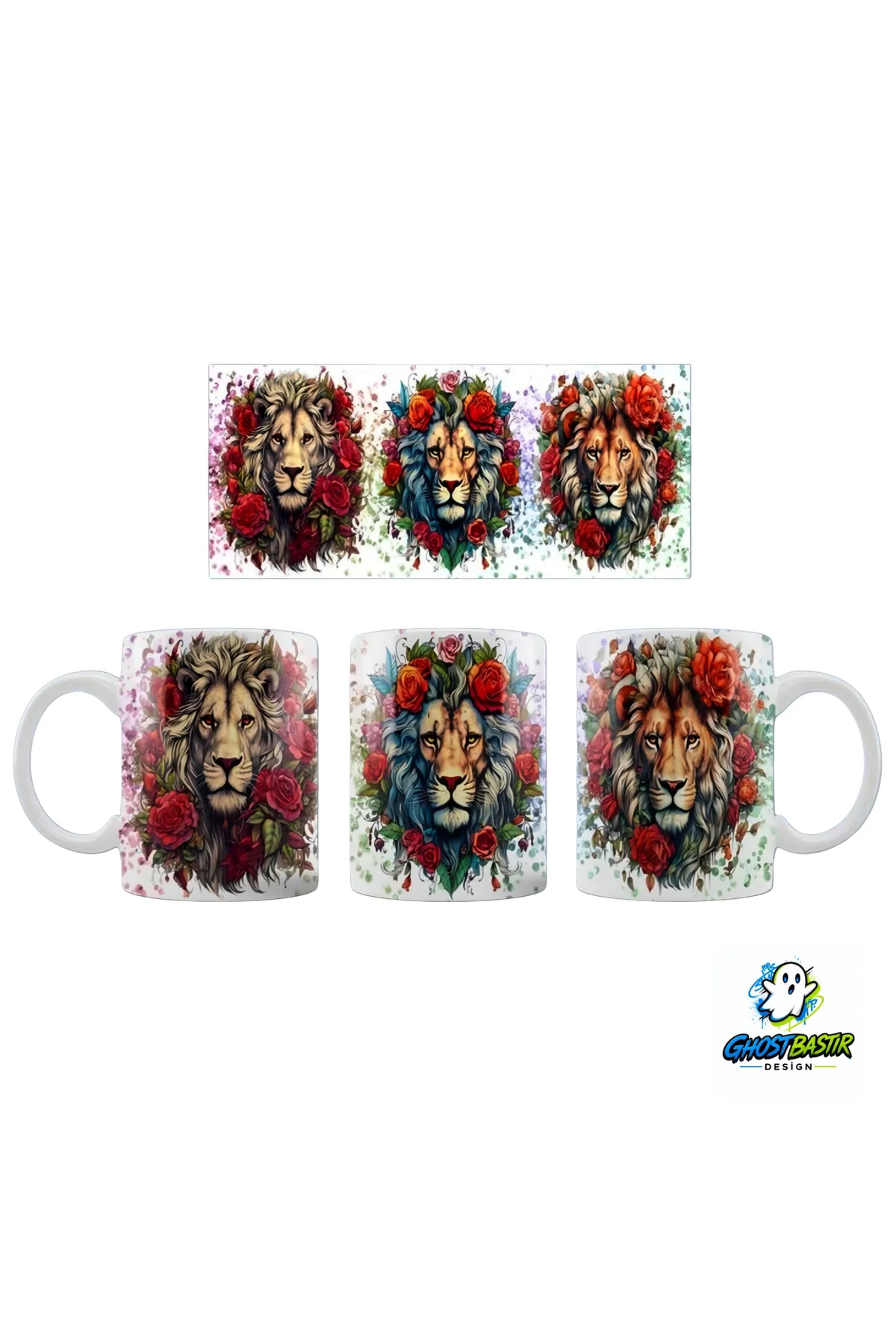 Aslan Kupa Bardak | Tek Adet K0150