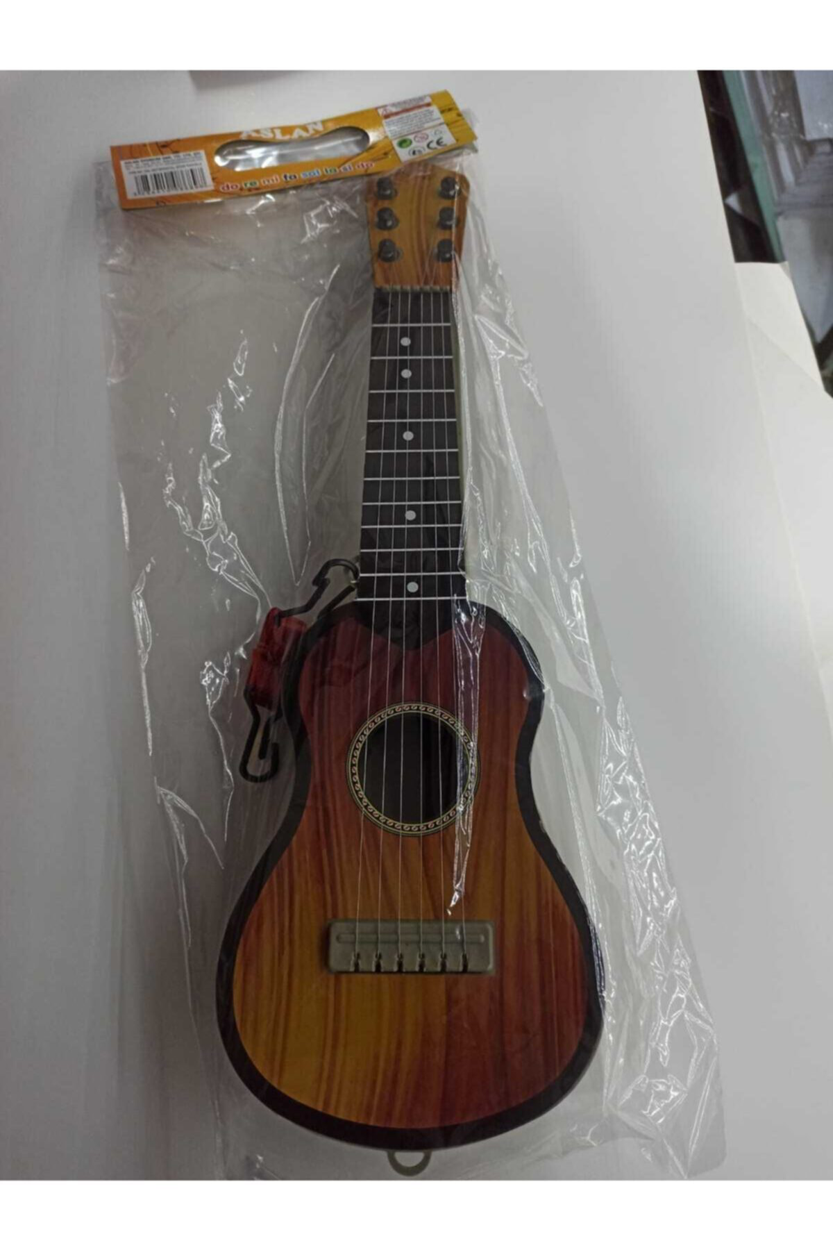 Burakkrtsy Aslan Toys 50 Cm Askılı Telli Oyuncak Gitar