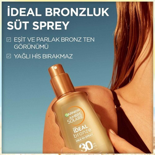 A.sol F30 Sut Spry Ideal Bronzluk 200ml Yuksek Koruma