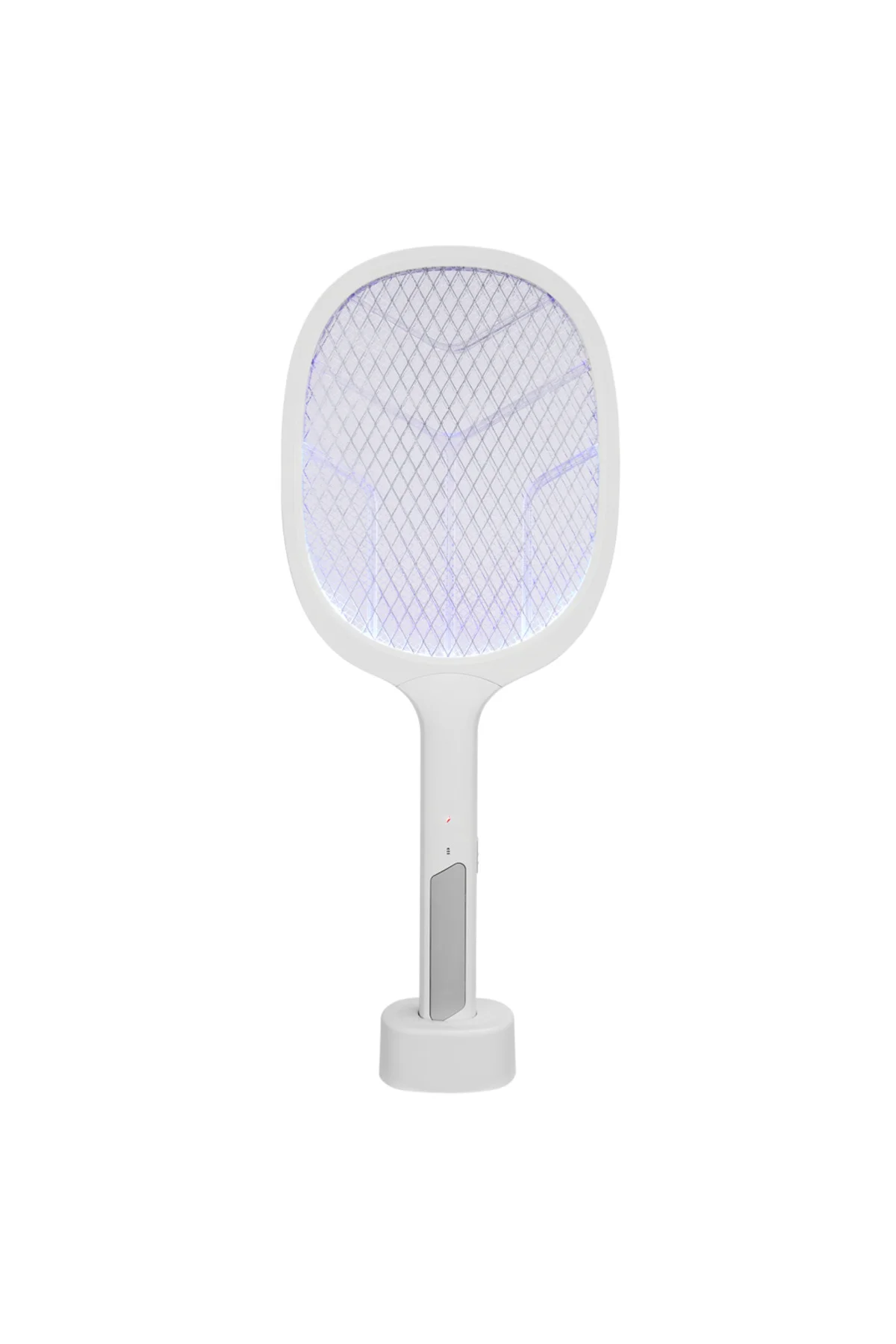ASONIC AS-A25, Beyaz-Gri, 3000V, Raket Tipi, UV Mor Işıklı, 1200m