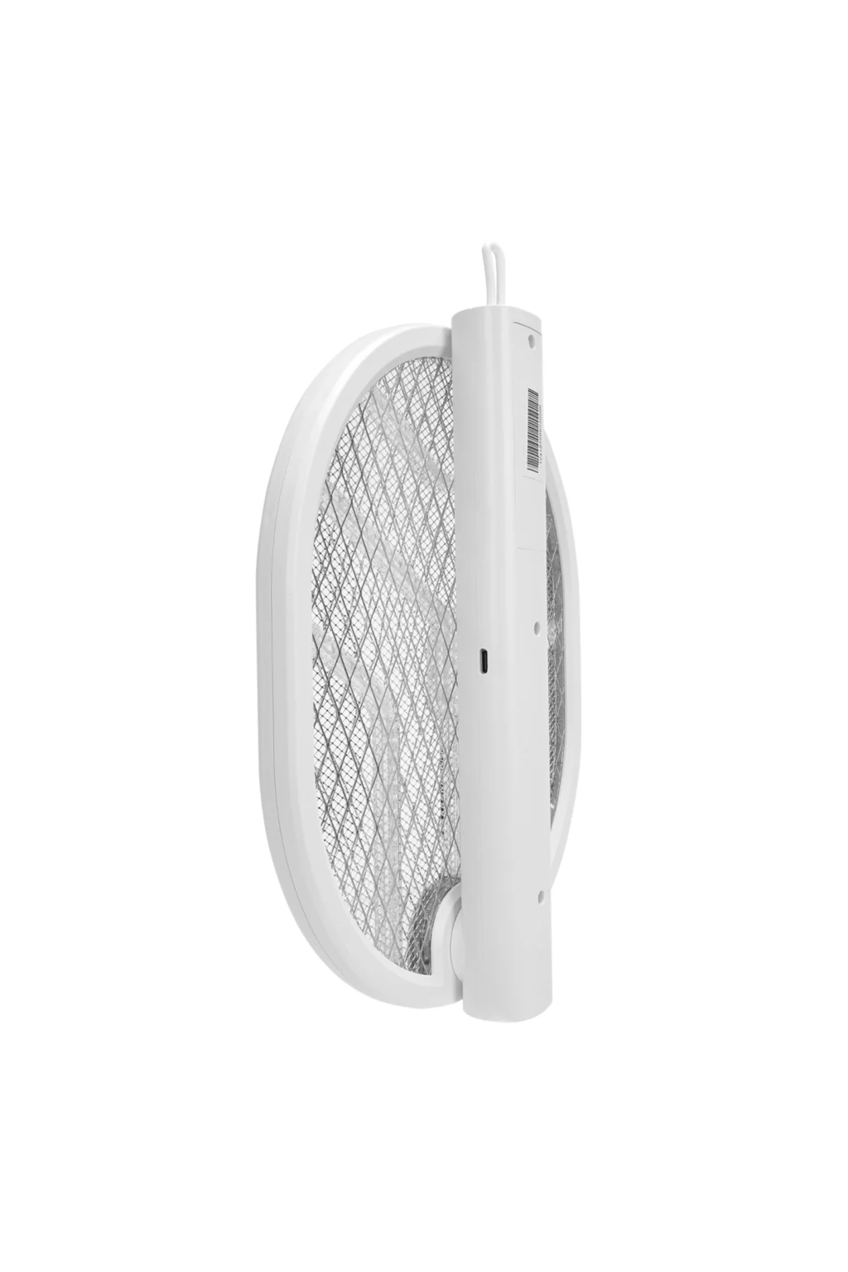 ASONIC AS-A26, Beyaz, 3000V, Raket Tipi, UV Mor Işıklı, 1200mAh, 