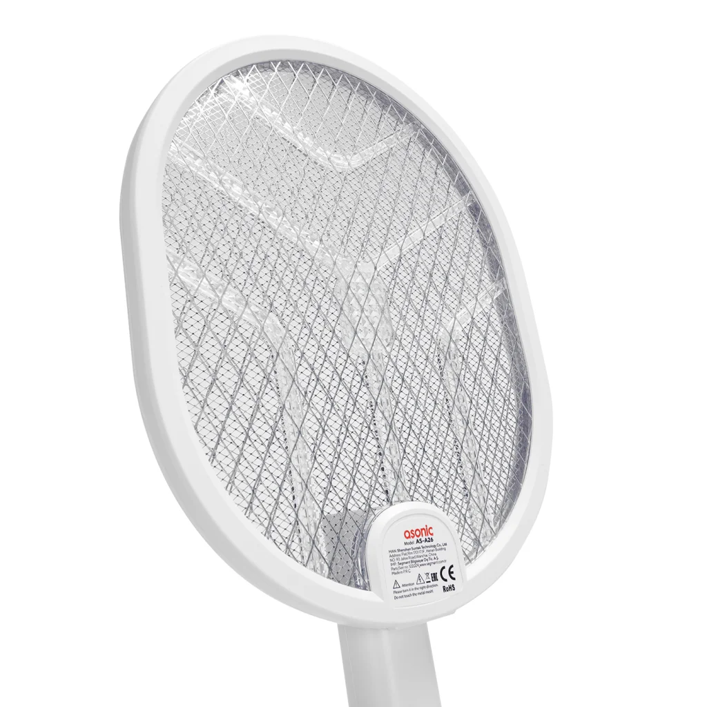 Asonic AS-A26 Katlanabilir Sinek Öldürücü 3000V UV Mor Işıklı 1200mAh Bataryalı Şarj Edilebilir