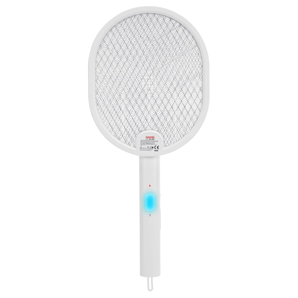 Asonic AS-A26 Katlanabilir Sinek Öldürücü 3000V UV Mor Işıklı 1200mAh Bataryalı Şarj Edilebilir