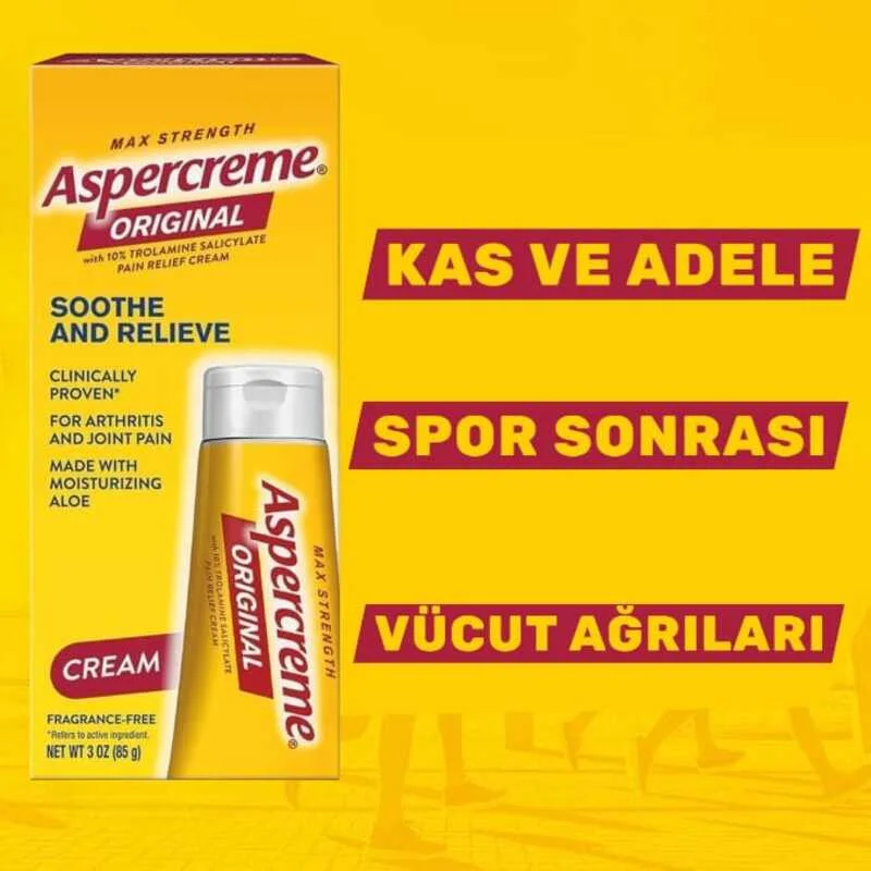 Aspercreme ile Uyumlu Bitkisel Masaj Kremi | Vücut Ağrılarına Etkili Çözüm 50 ml x 4 Adet Fiyatı, Yorumları ve Özellikleri