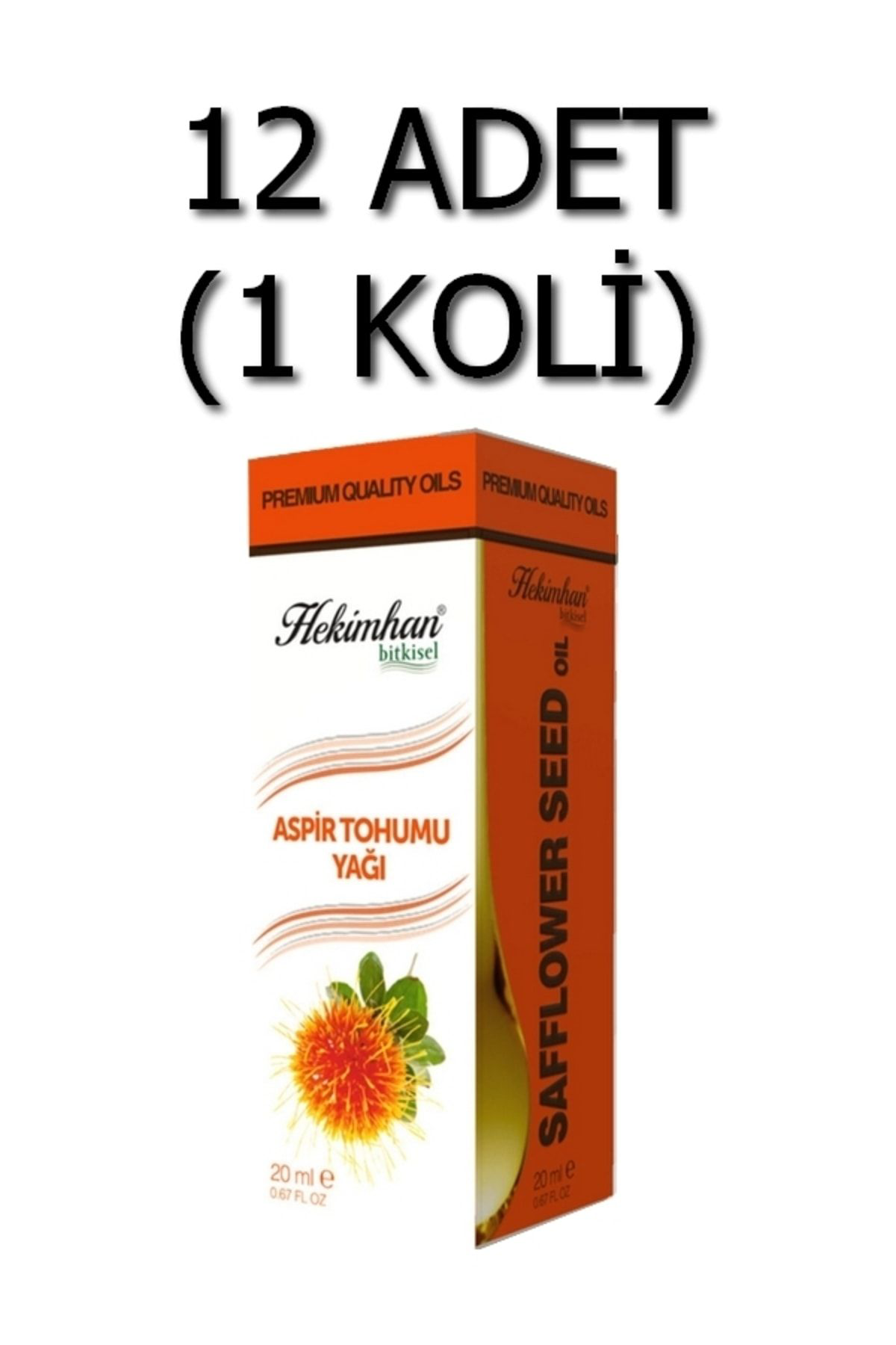 Aspir Tohumu Yağı 20 Ml 12 Adet (1 Koli)