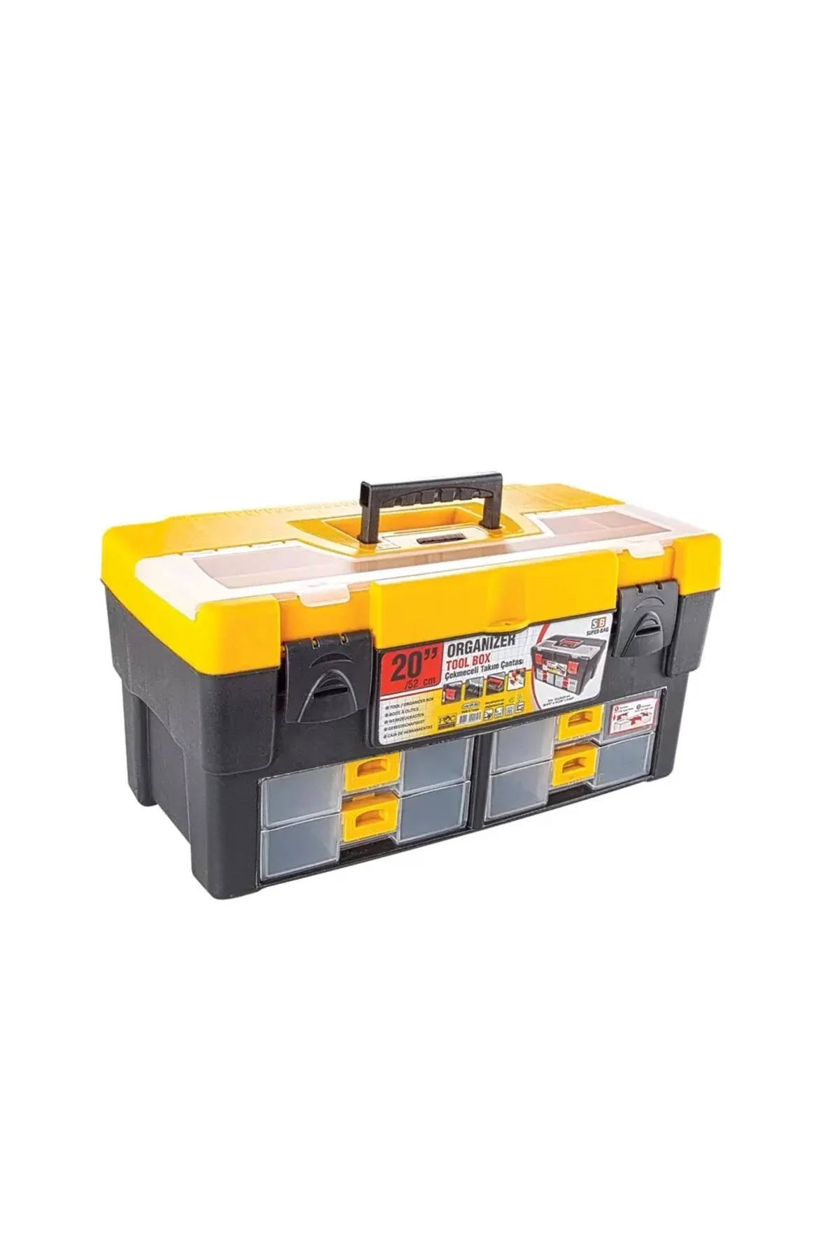 Asr-2055 20 İnç Takım Çantası - Plastik Kilitli
