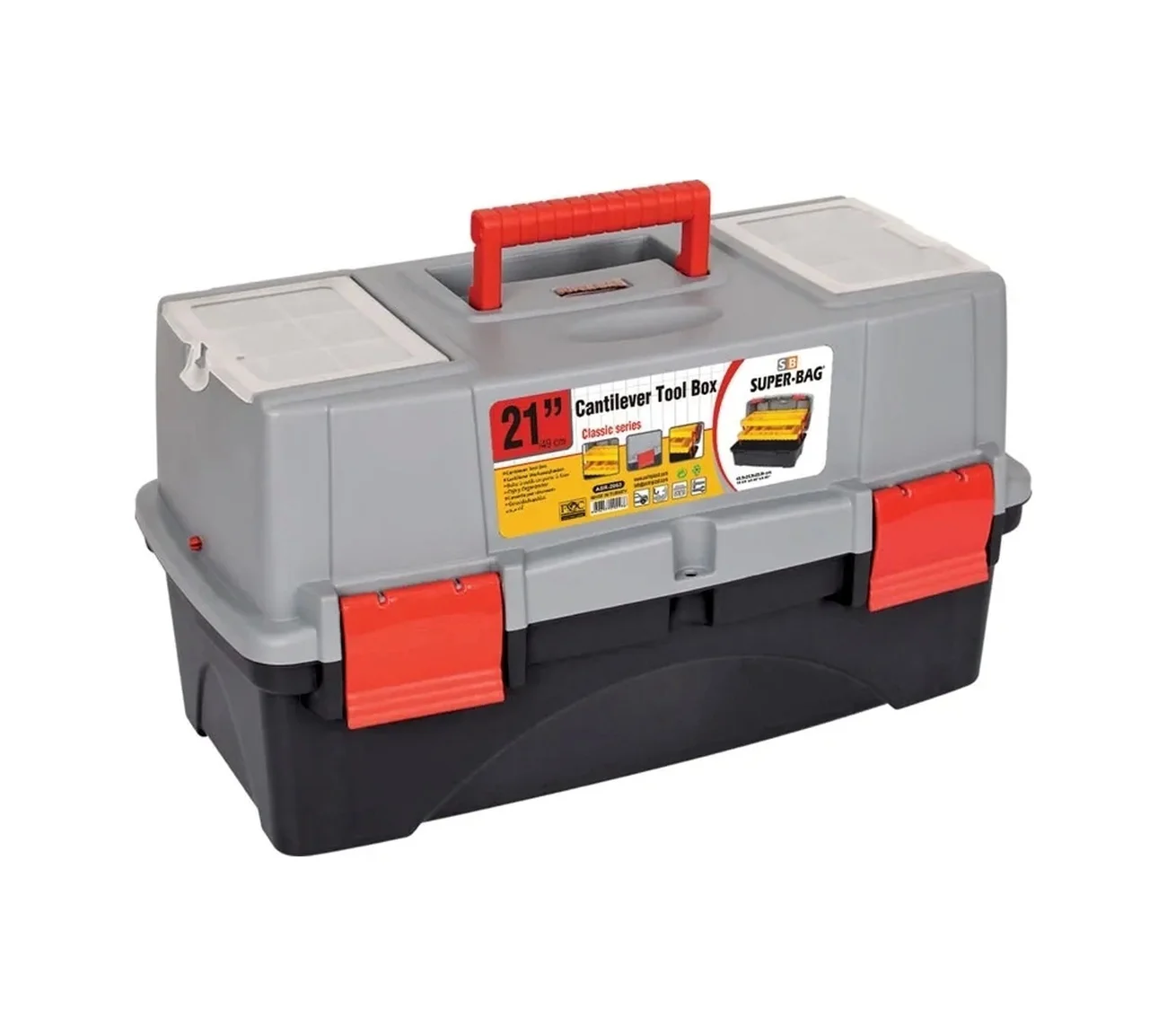 Asr-2068 21 İnç Raflı Takım Çantası