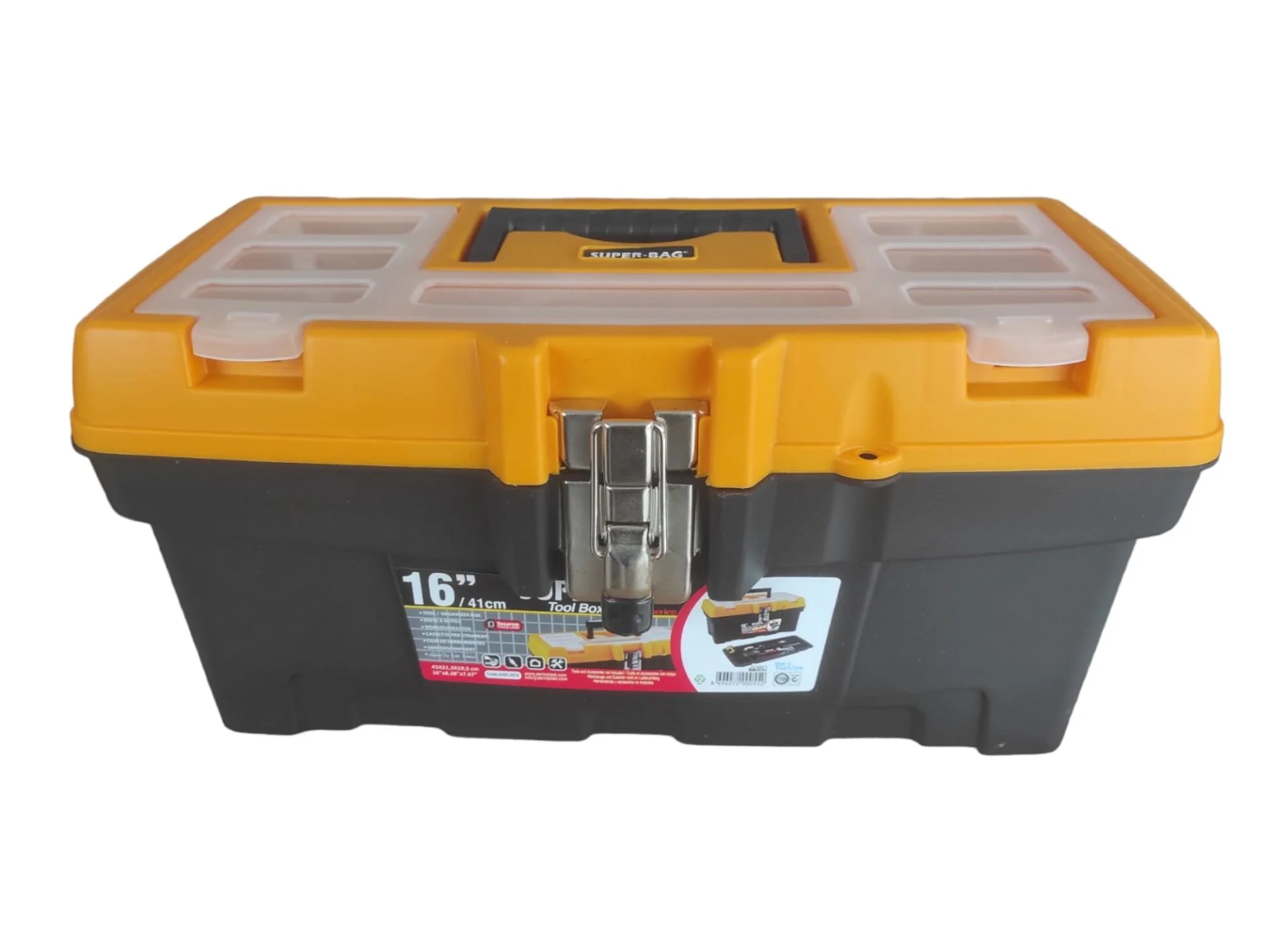 ASR-2076   Super-Bag Metal Kilitli Takım Çantası 16''