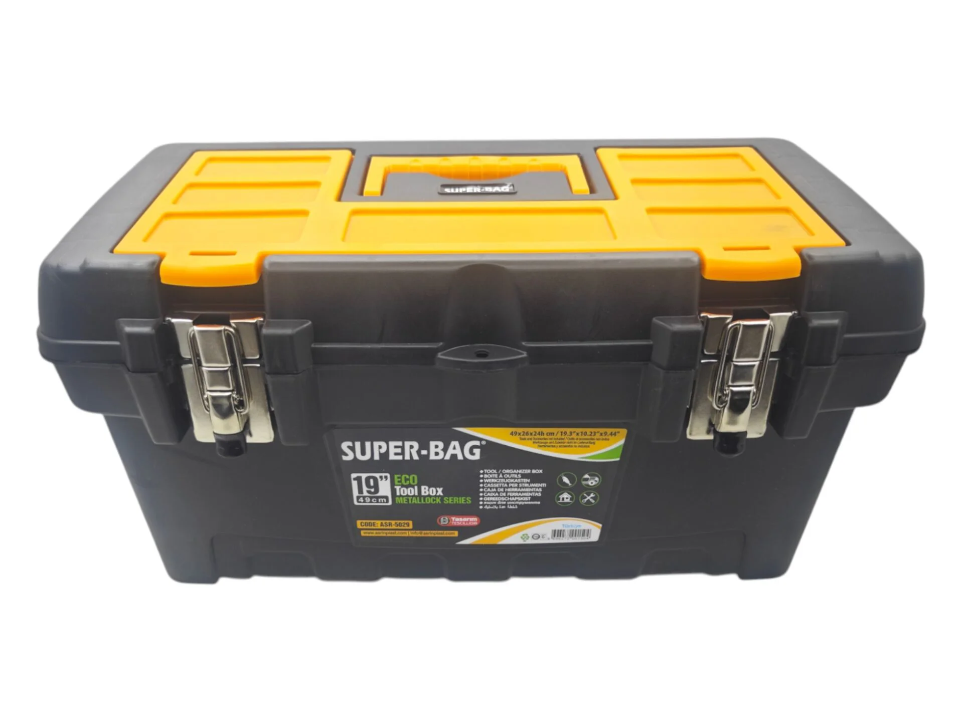 ASR-5029   Super-Bag Metal Kilitli Takım Çantası 19'' Fiyatı, Yorumları ve Özellikleri
