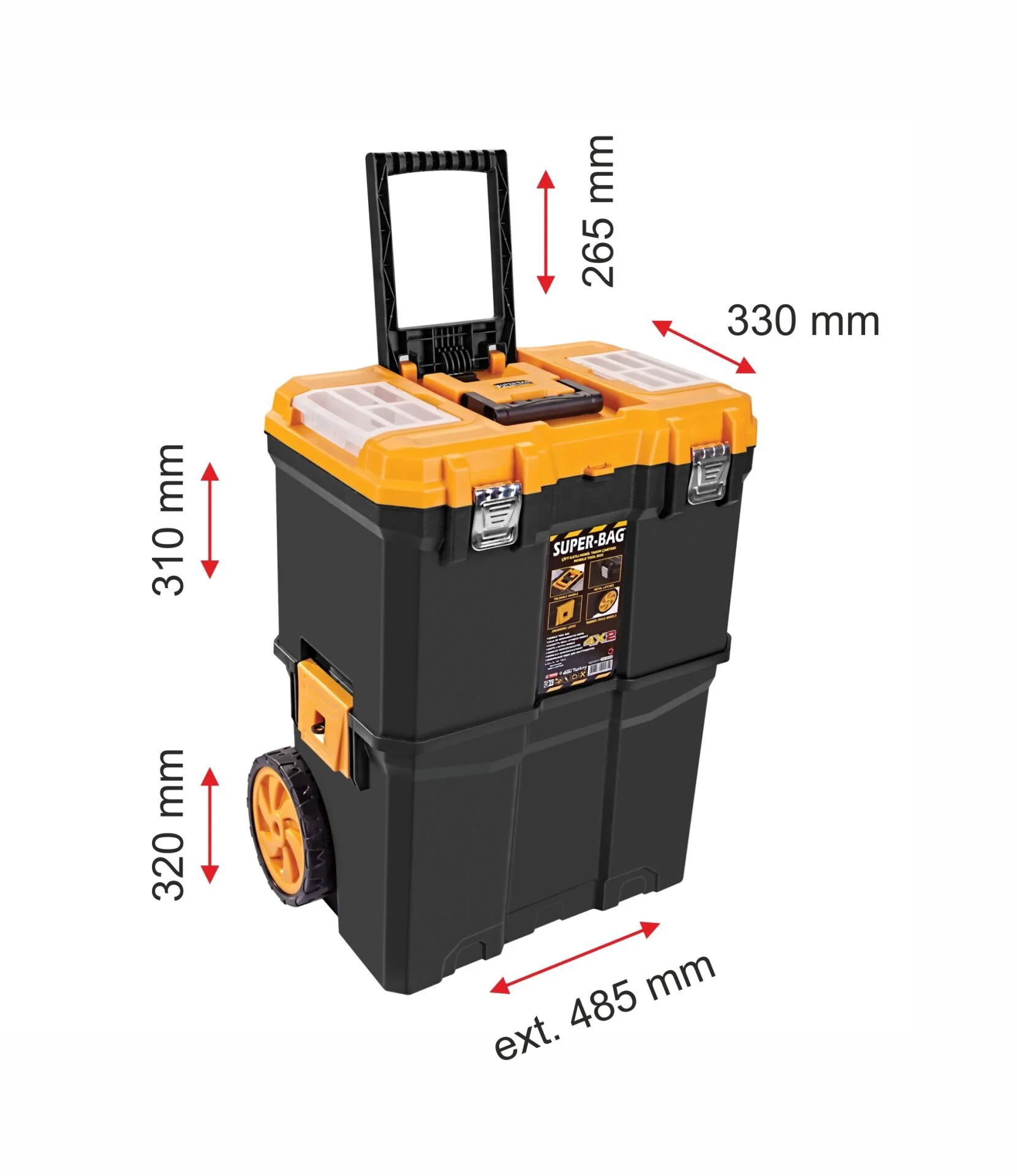 ASR-5039   Super-Bag Çift Katlı Mobil Takım Çantası Fiyatı, Yorumları ve Özellikleri