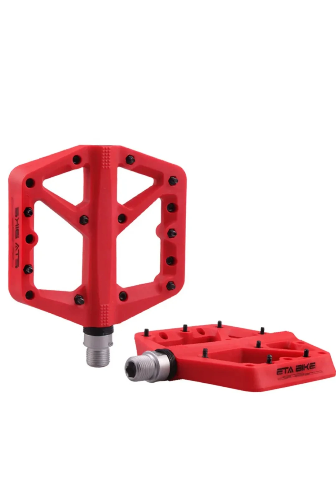 ASROYA PEDAL RULMANLI ÇİVİLİ KAYMAZ KIRMIZI