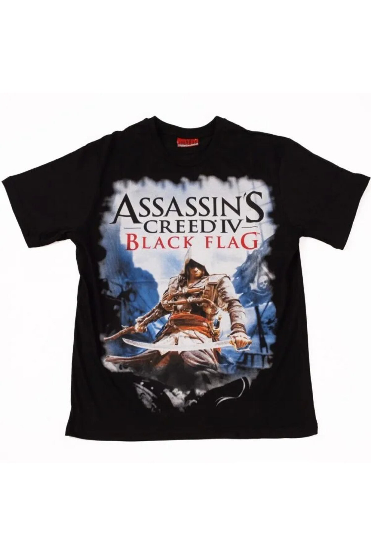Assasins Creed Black Flag No:1 Tişört Siyah