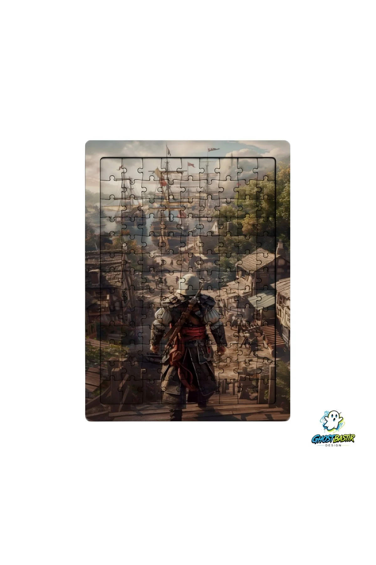 Assassins Creed 99 Parça Ayaklı Puzzle – Dekoratif Çocuk Yapbozu 