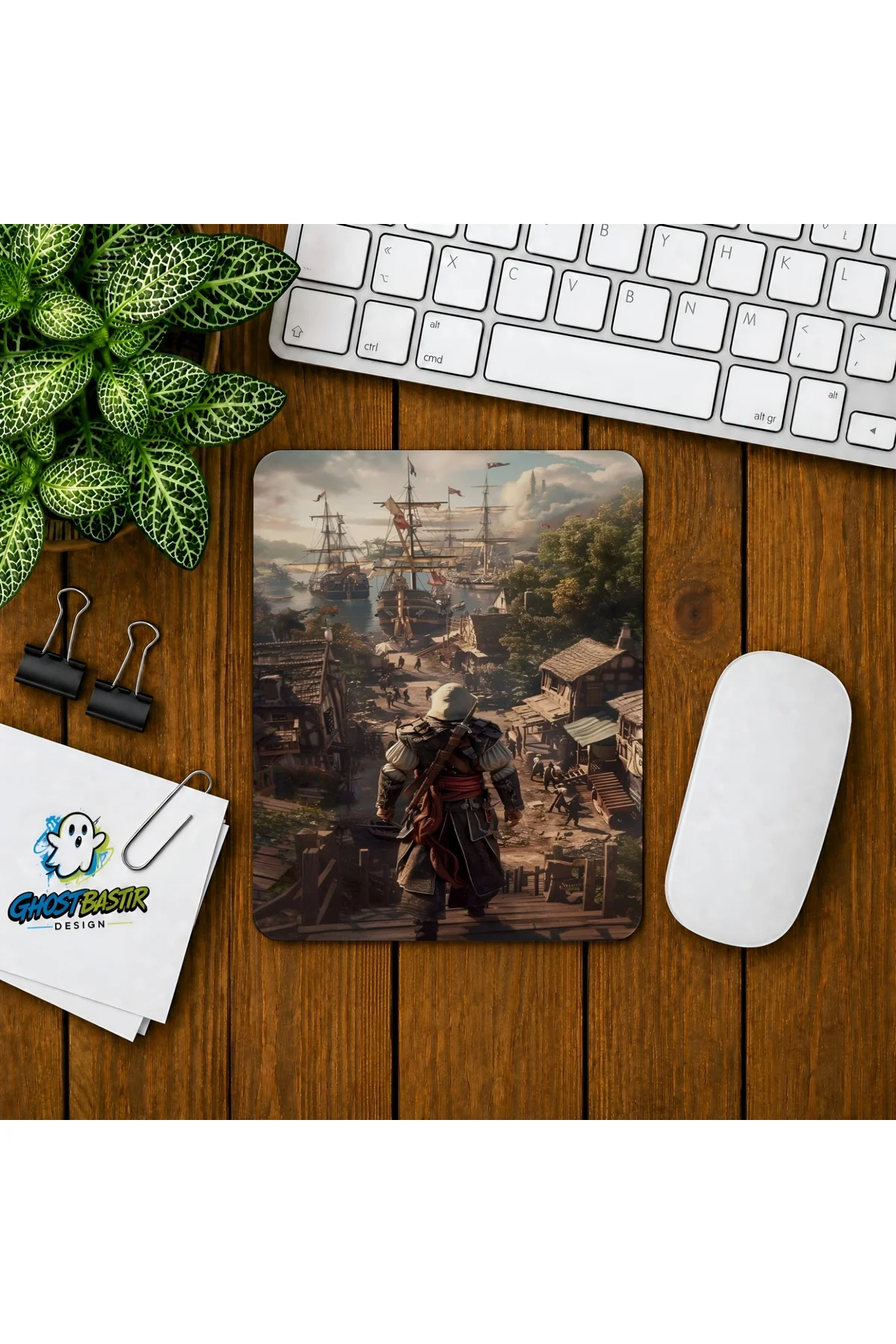 Assassins Creed Baskılı Oyuncu Mousepad 017