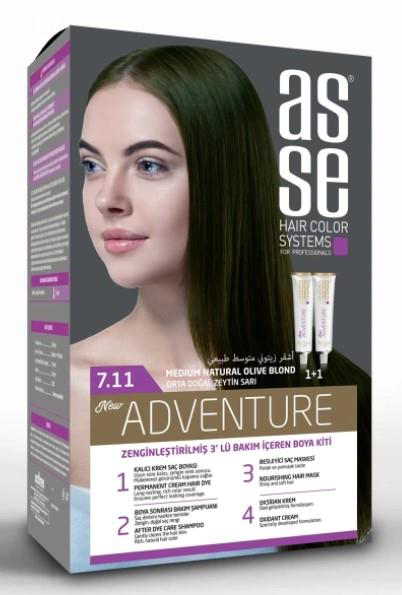 Asse  Set Saç Boyasi 7.11 50+50 Ml