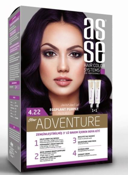 Asse  Set Saç Boyasi 4.22 50+50Ml