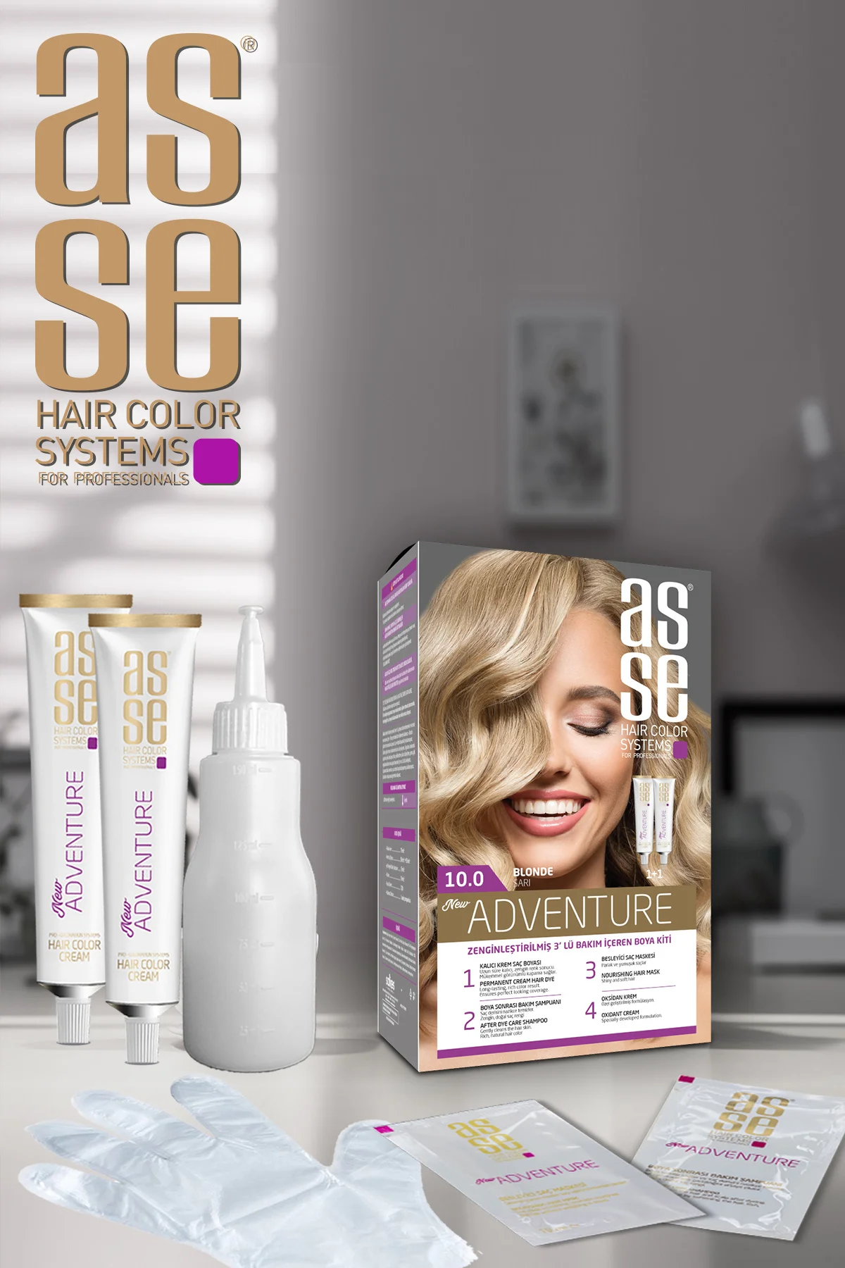 ASSEAdventure Set Saç Boyası No:6.35 Çikolata Kahve