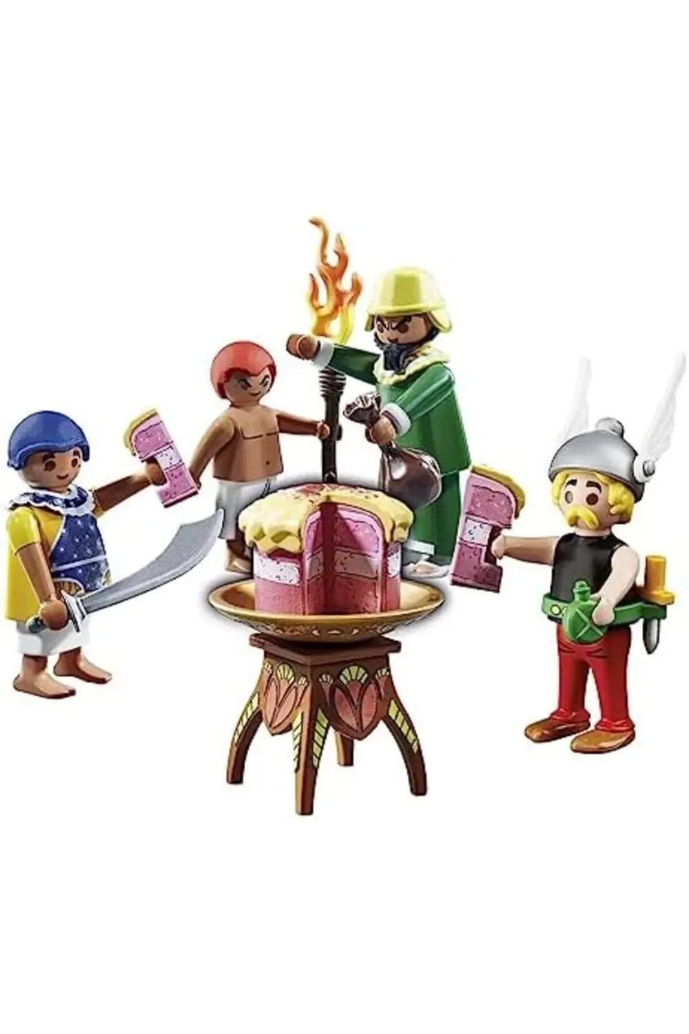 Asterix 71269 Pyradonis'in zehirli pastası, Asterix, Kleopatra’nı