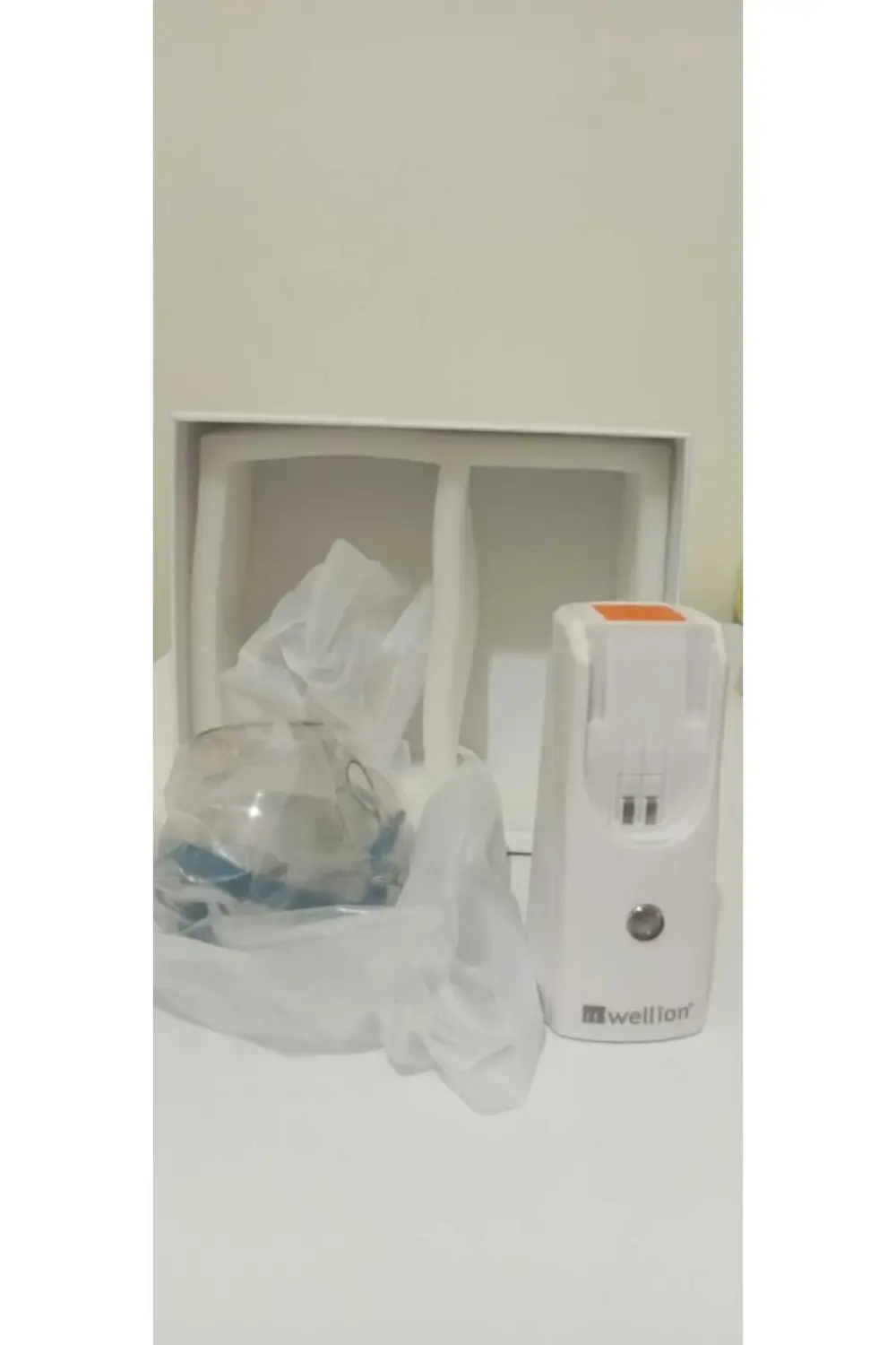 Astım Cihazı Taşınabilir Mesh Şarjlı Solunum Sessiz Evde Kullanım