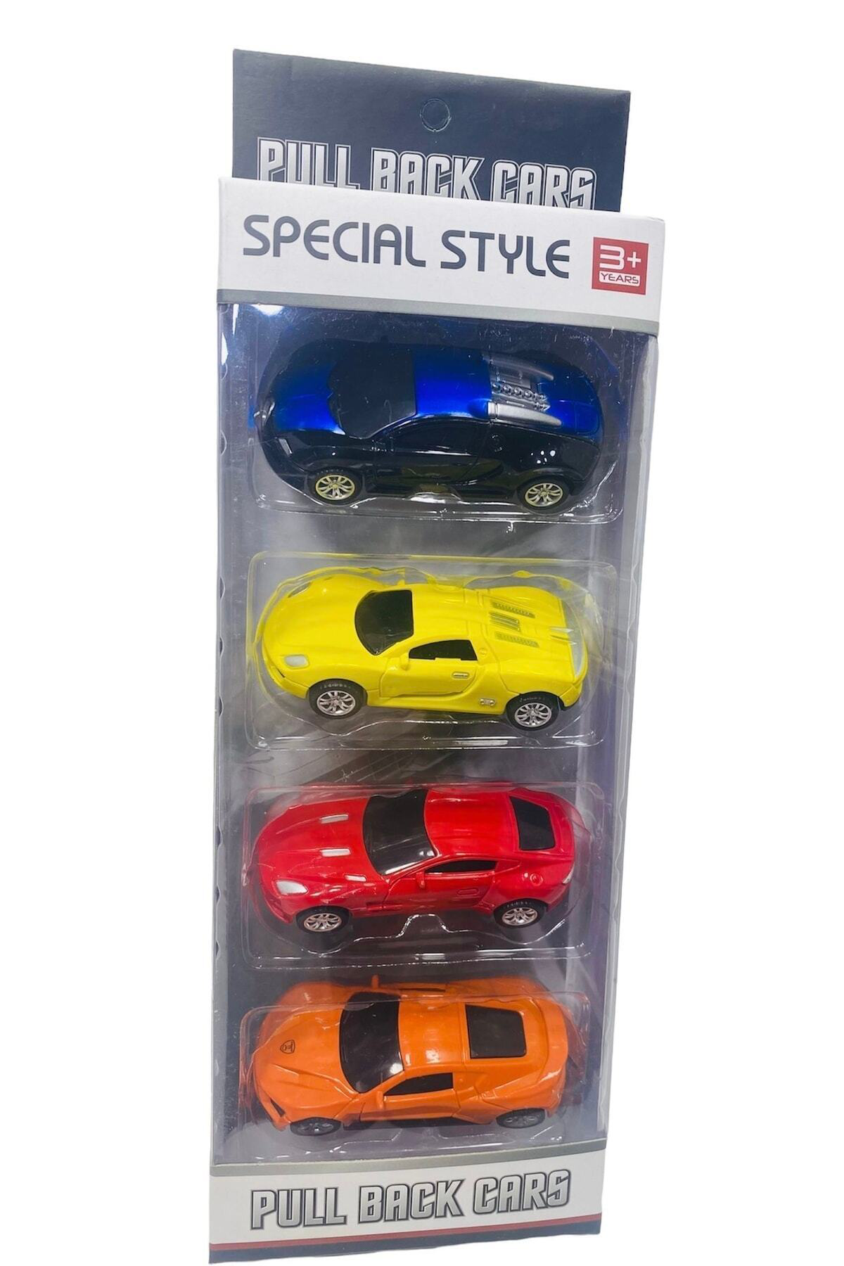 Nazar Aston Martin Bugatti Ferrari 4 Adet Mini Araba Modeli Çek Birak P