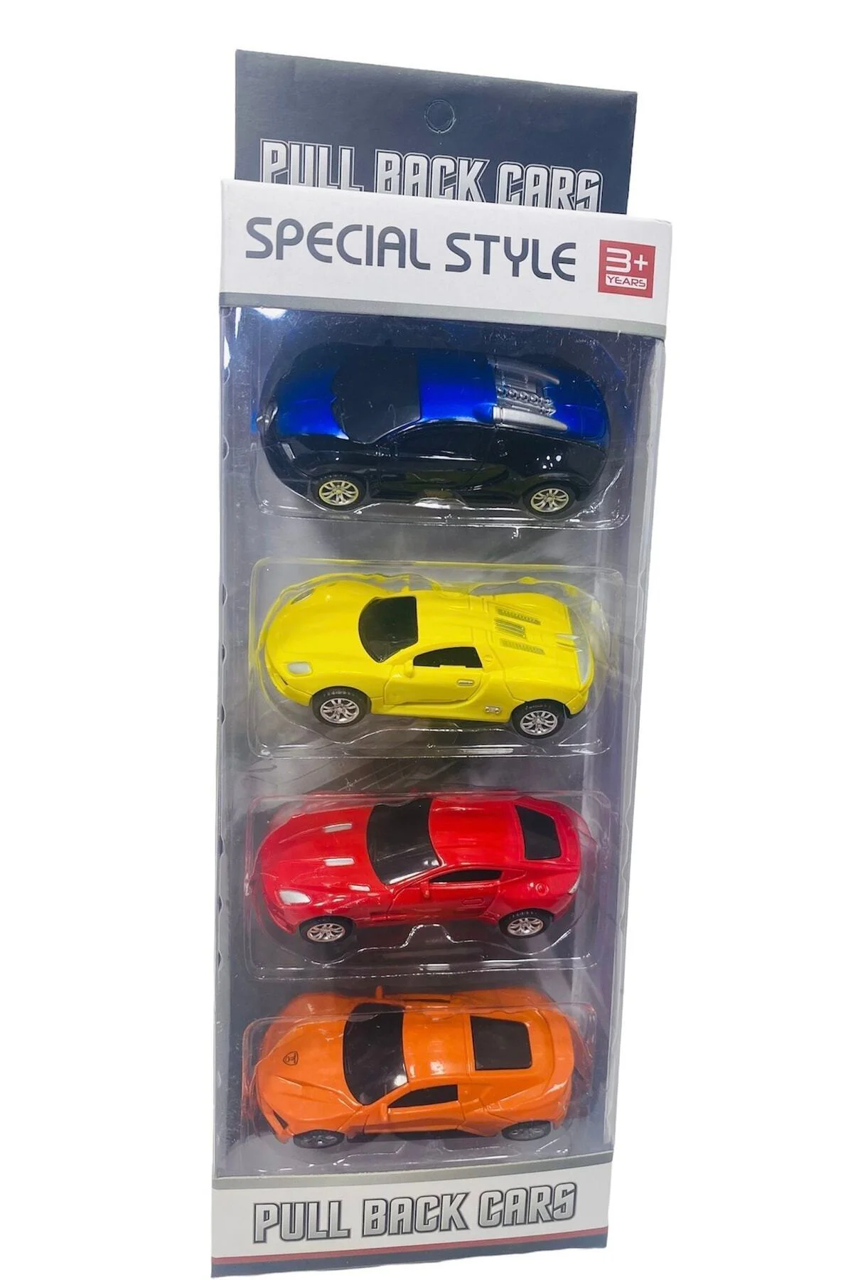 Aston Martin Bugatti Ferrari 4 Adet Mini Araba Modeli Çek Bırak P