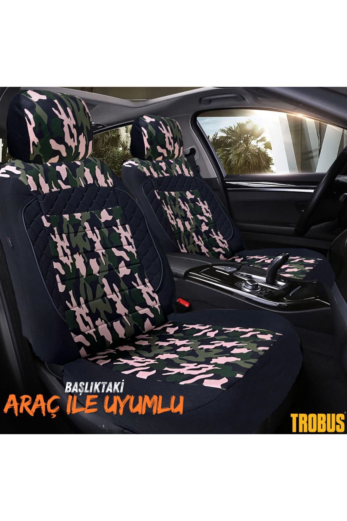 Aston Martin DB11 (2016-günümüz) Uyumlu Outdor Temalı Koltuk Kılı