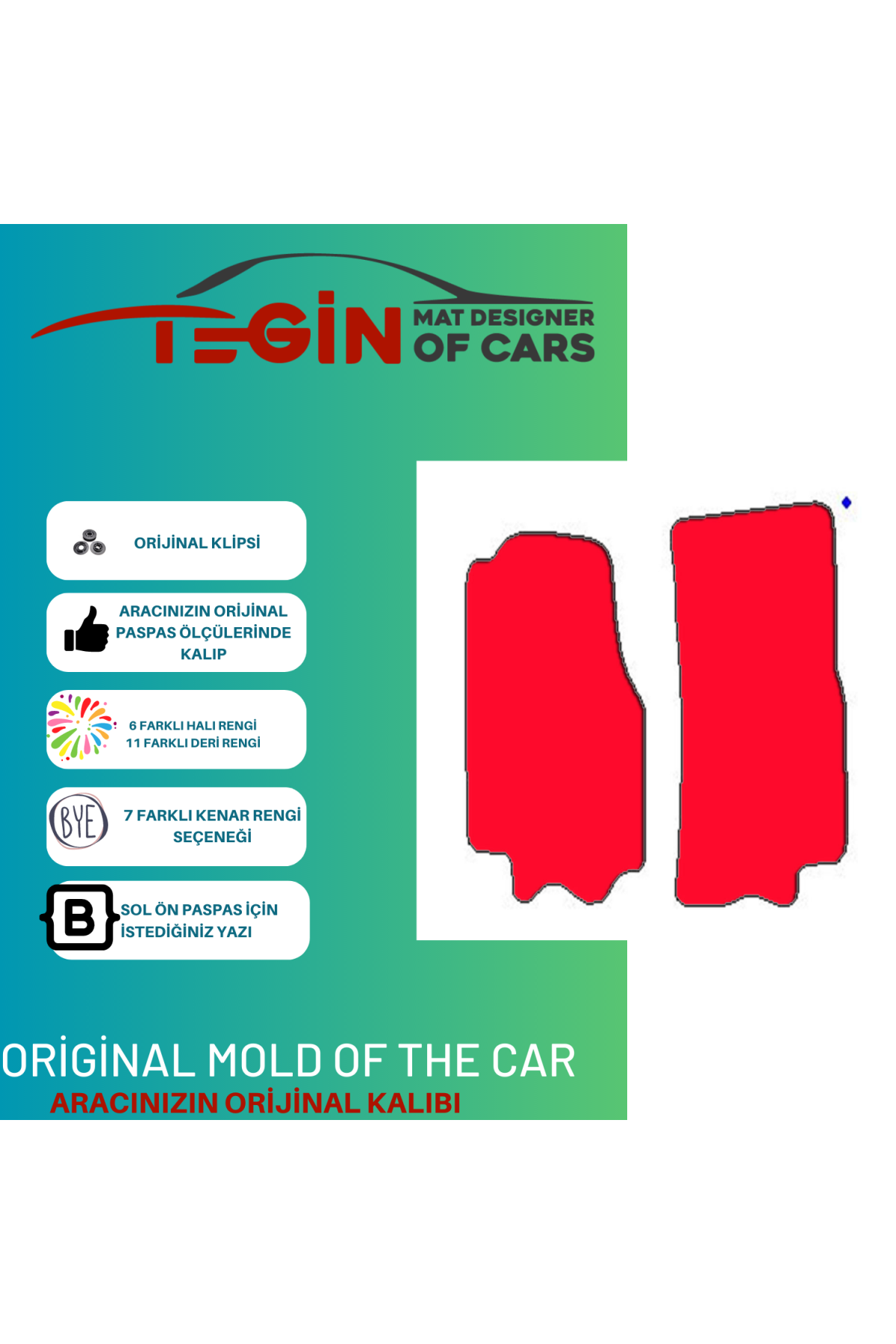 Aston Martin Vanquis 2001-2007 Prime Siyah Kırmızı Deri Kırmızı K